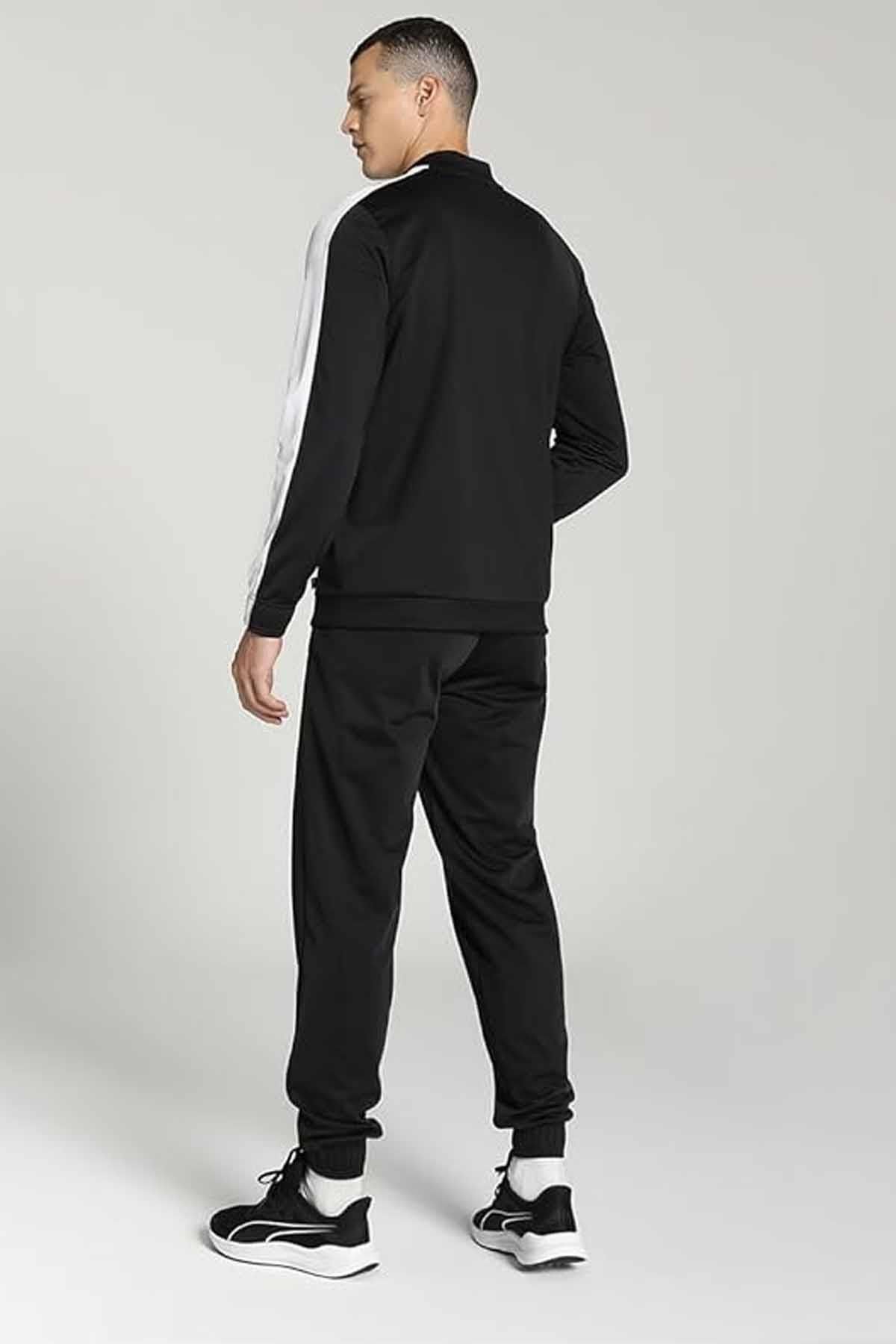 Puma-Men's Tracksuit Set Tricot Suit Unisex Tracksuit Set677428-01 Black 3