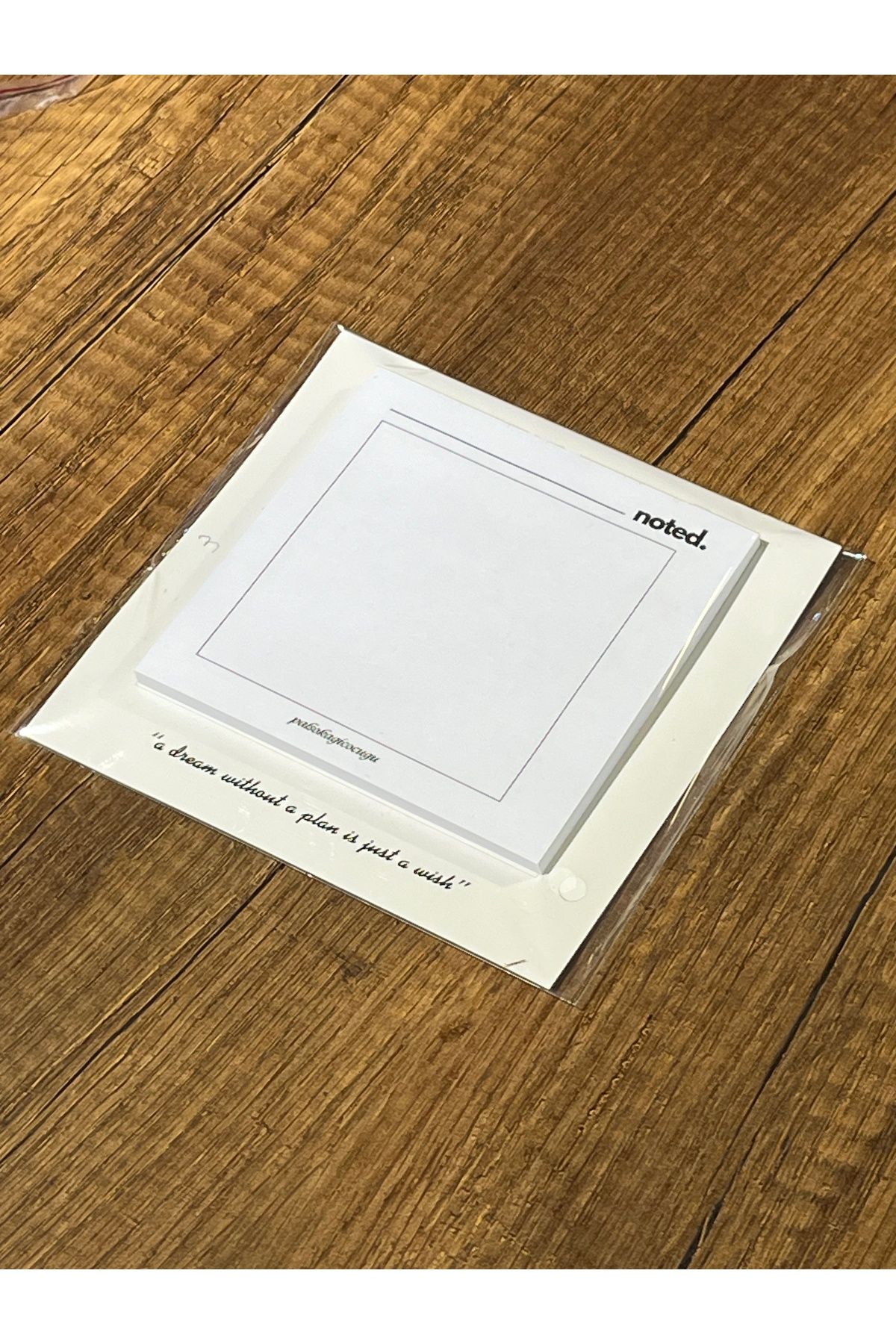 Alp in Alpes-Noted Memo Pad - Minimalist Memo Pad 3