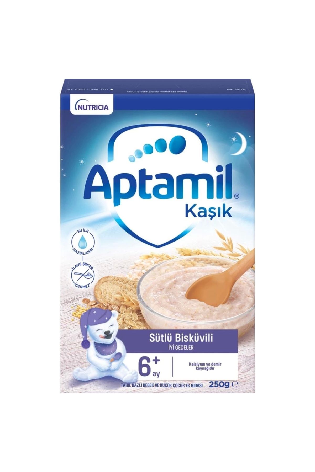 SYNOPE Aptamil Sütlü Bisküvili Kaşık Maması 250 Gr