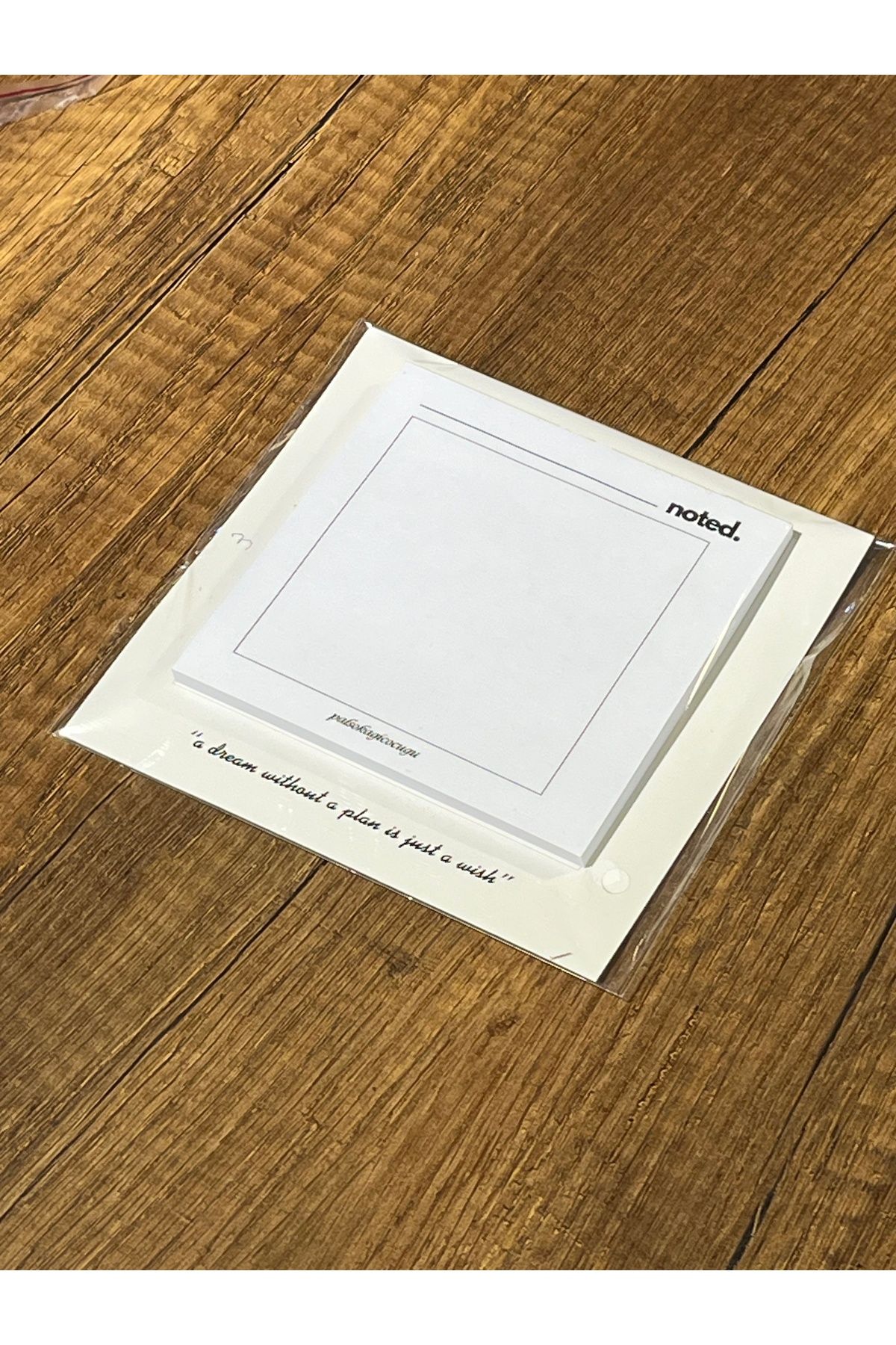 Alp in Alpes-Noted Memo Pad - Minimalist Memo Pad 4