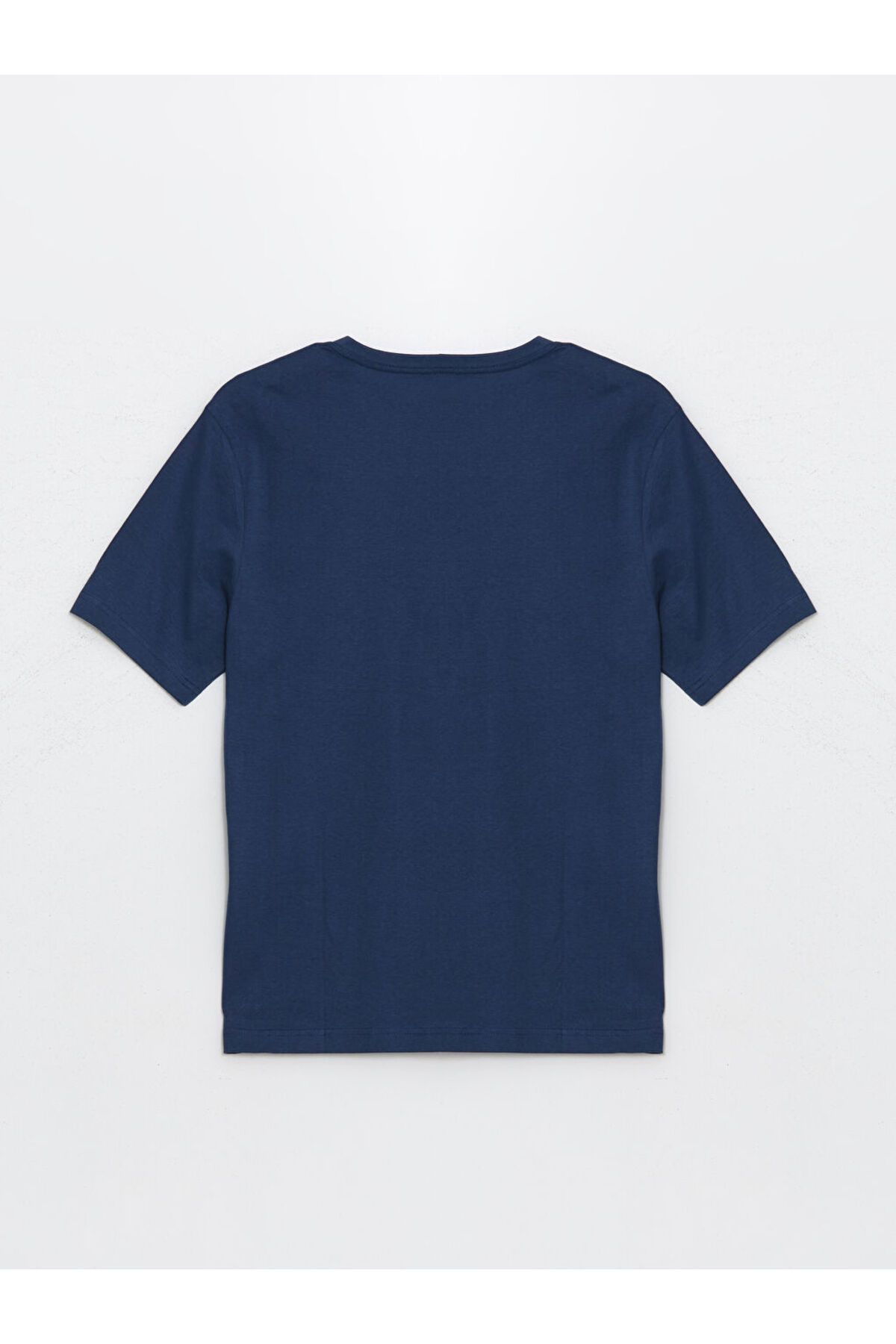 LC Waikiki-Ανδρικό μπλουζάκι New Season Crew Neck Combed Cotton - S50839Z8 6