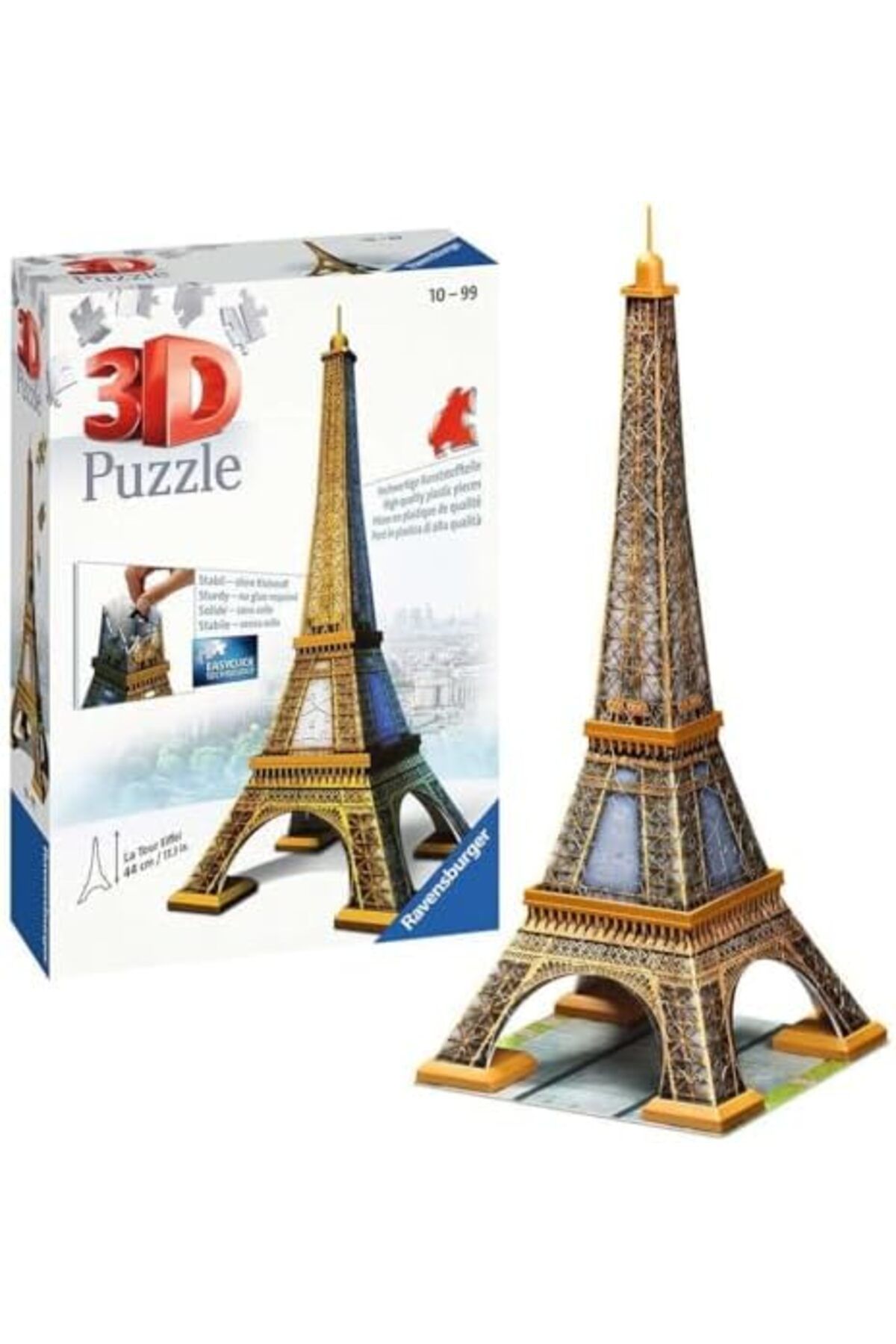 STOREMAX sivtcrt Eyfel Kulesi 3D Puzzle, (125562) - Yeni Yeni Modern 1053513