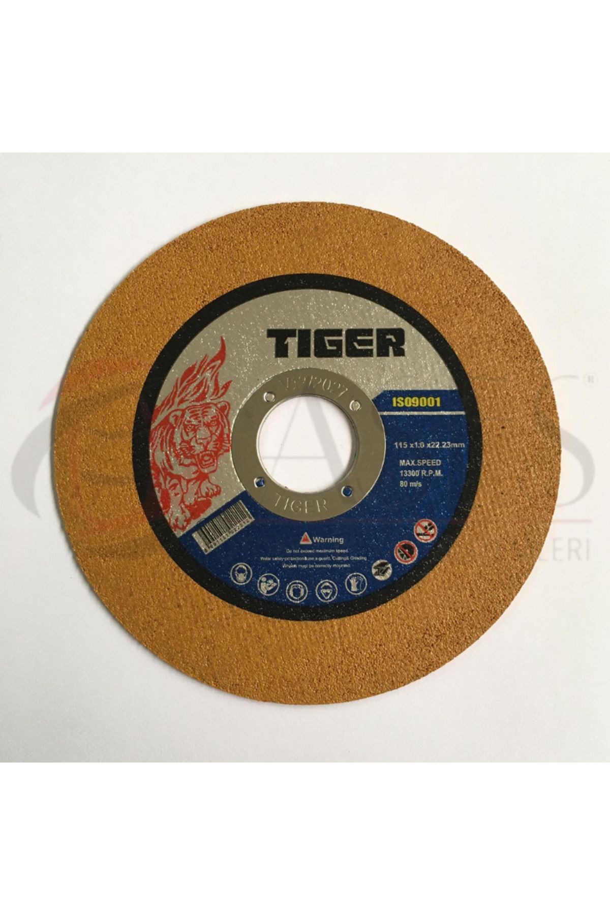 Tiger TİGER İthal 115x1mm Metal Kesme Taşı (100 Adet)