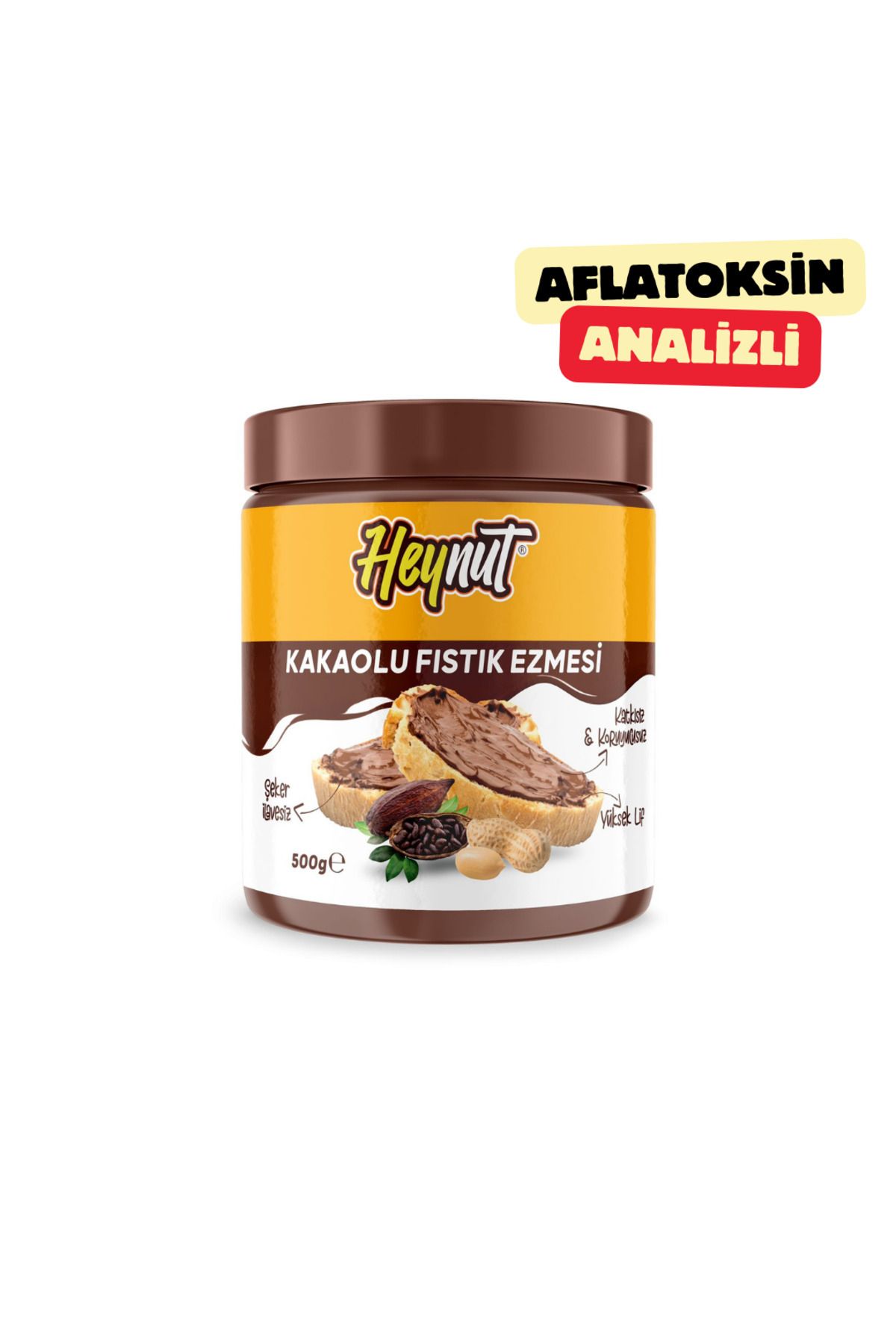 HEYNUT Kakaolu Fıstık Ezmesi 500g