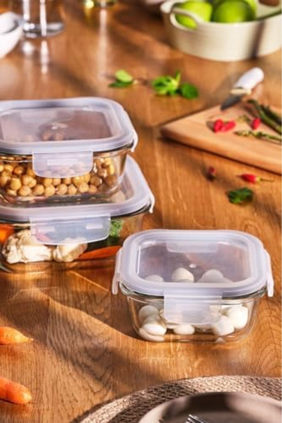 yusuftex-Srht Luna 520 ml Borosilicate Storage Container 721051 2