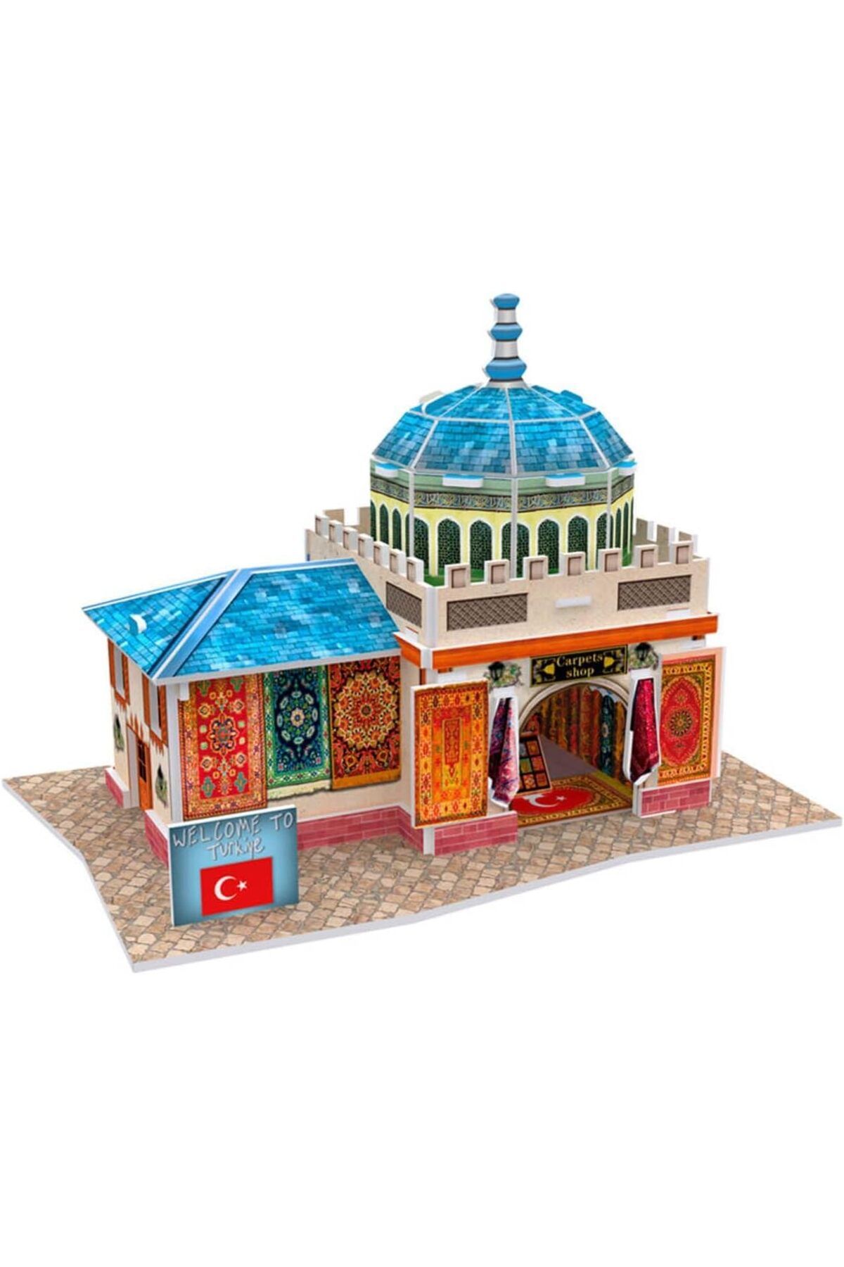 STOREMAX ezlgrup CUB/W3112H 3D 26 Parça Puzzle Türk Halı Mağazası brkshop 971895