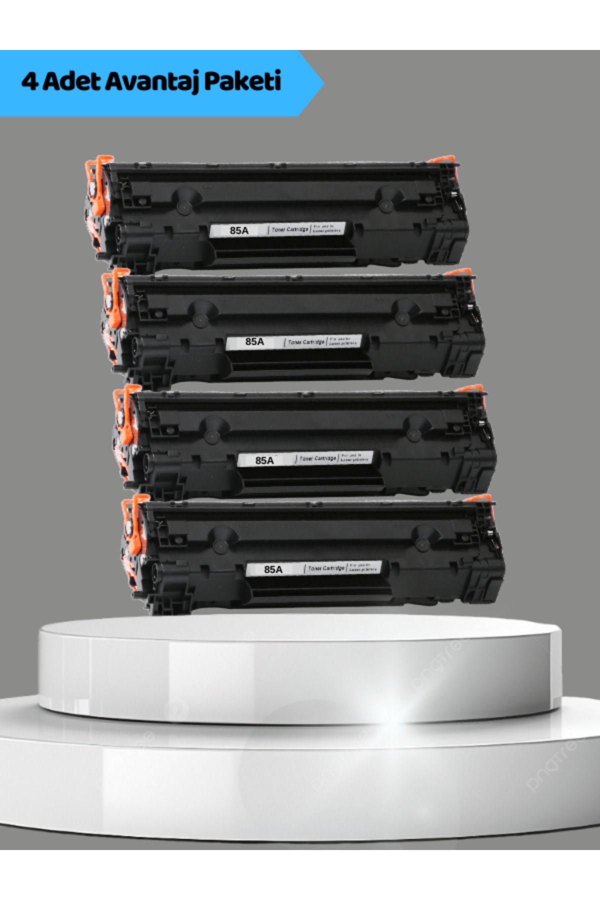 UCUZTEKNO Hp 35a /435a /436a /285a/ Cb435a /cb436a/ce285a Muadil Toner 4'lü Universal %100 Uyumluluk