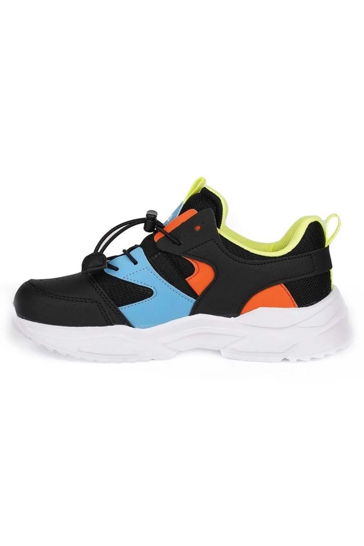 KOCAMANLAR-Cool Y3 Sneaker Orthopedic Kids Sports Shoes BLACK-WHITE 3