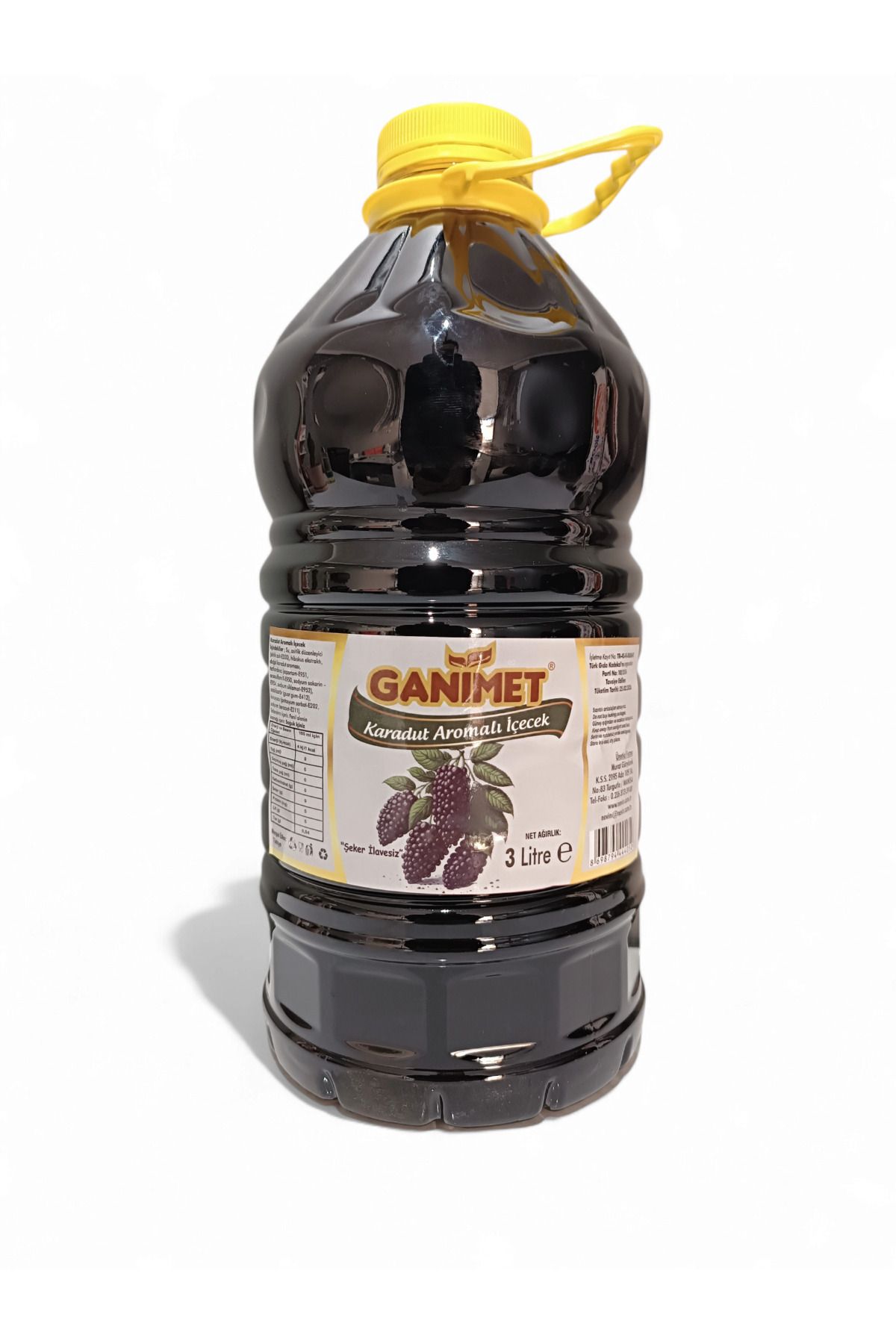 Ganimet KARADUT AROMALI İÇECEK 3 LT