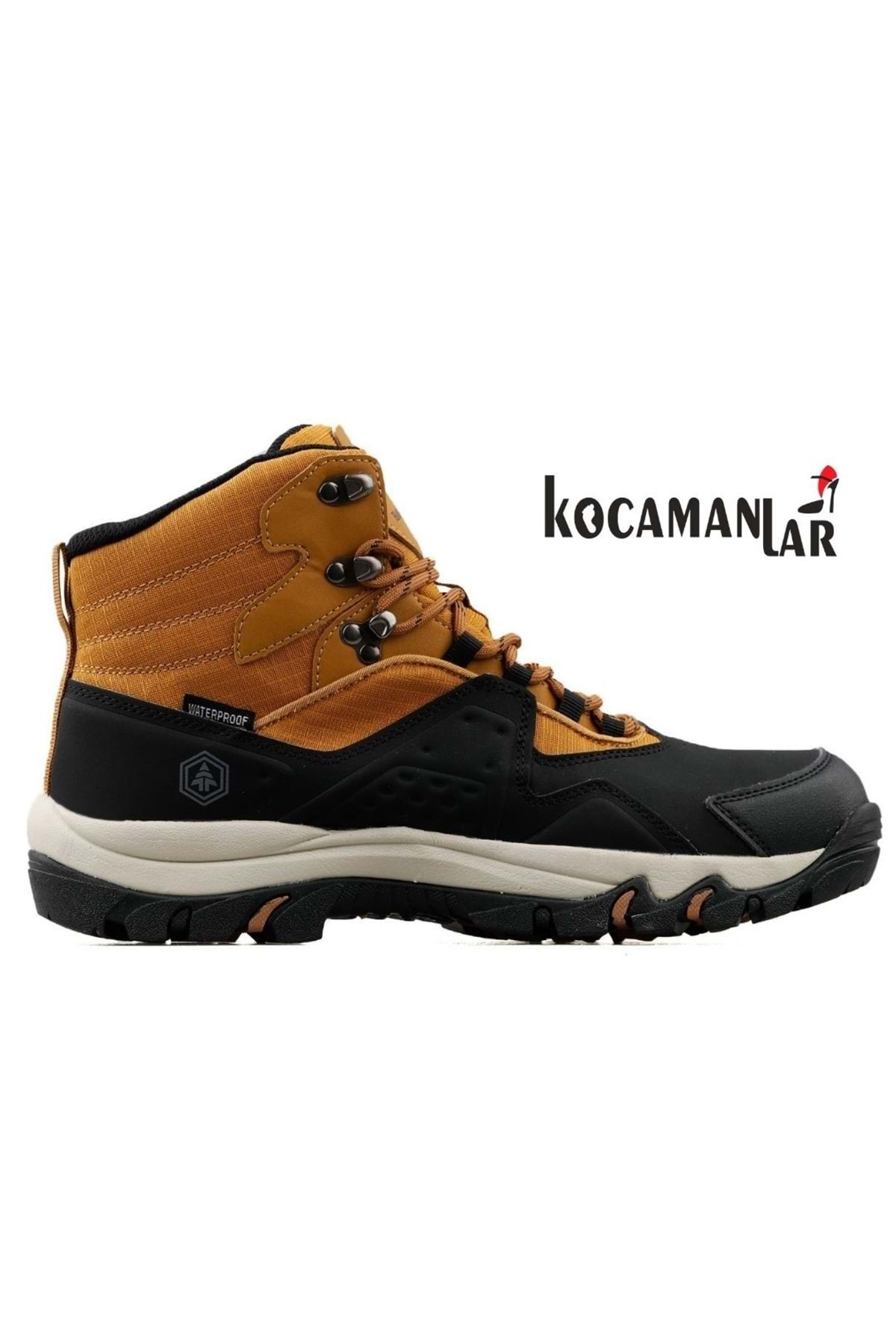 Hammer Jack 101-23174 Vader Su Geçirmez Outdoor Erkek Bot SİYAH-SARI