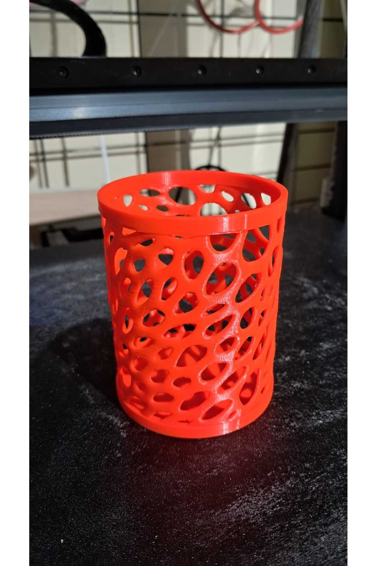 Matris 3D Pla baskı kalemlik sepet