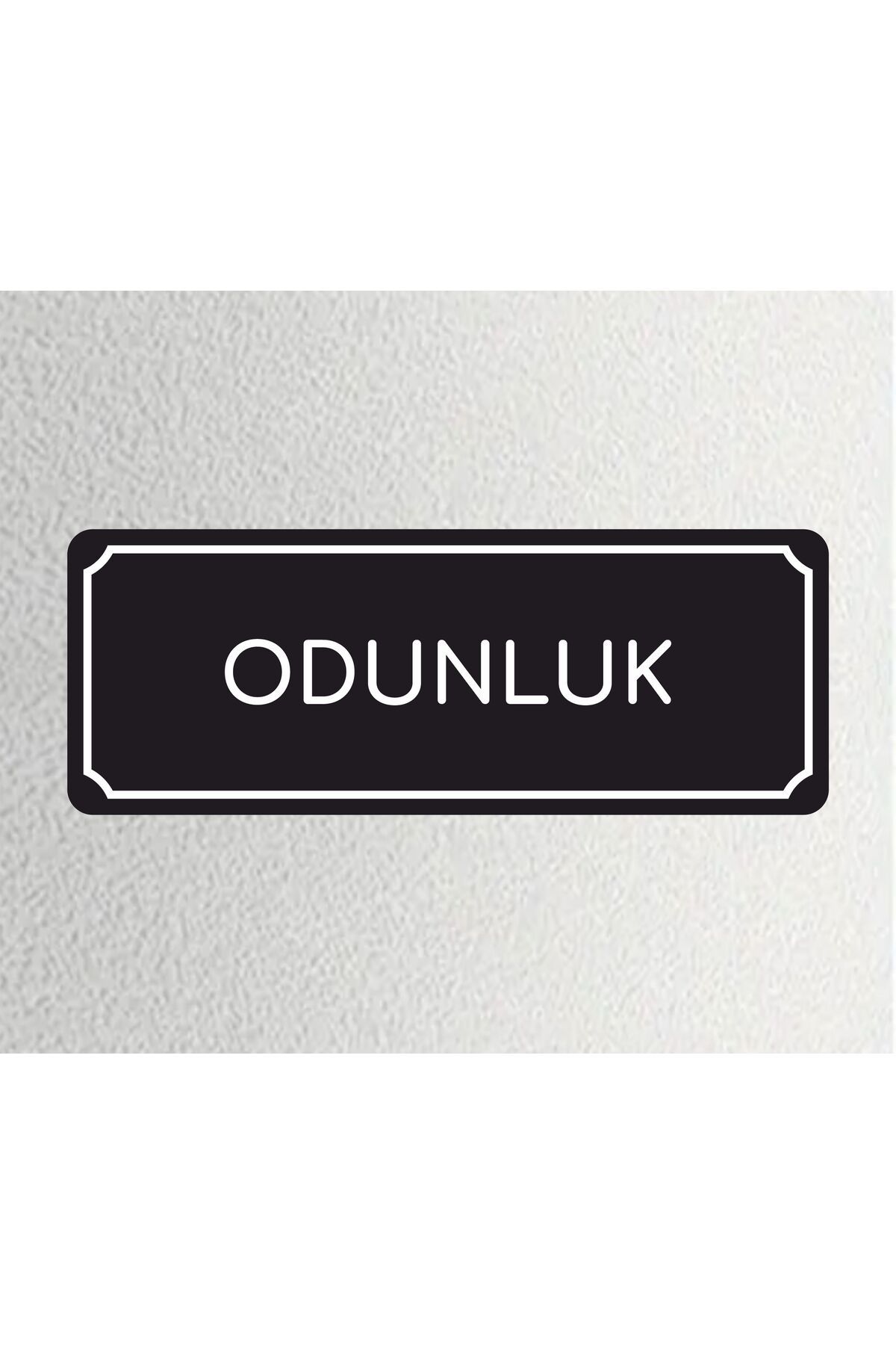 zafrakreklam ODUNLUK-Ofis Departman Kapı İsimliği, Yönlendirme Levhası 24x9 Cm 4mm