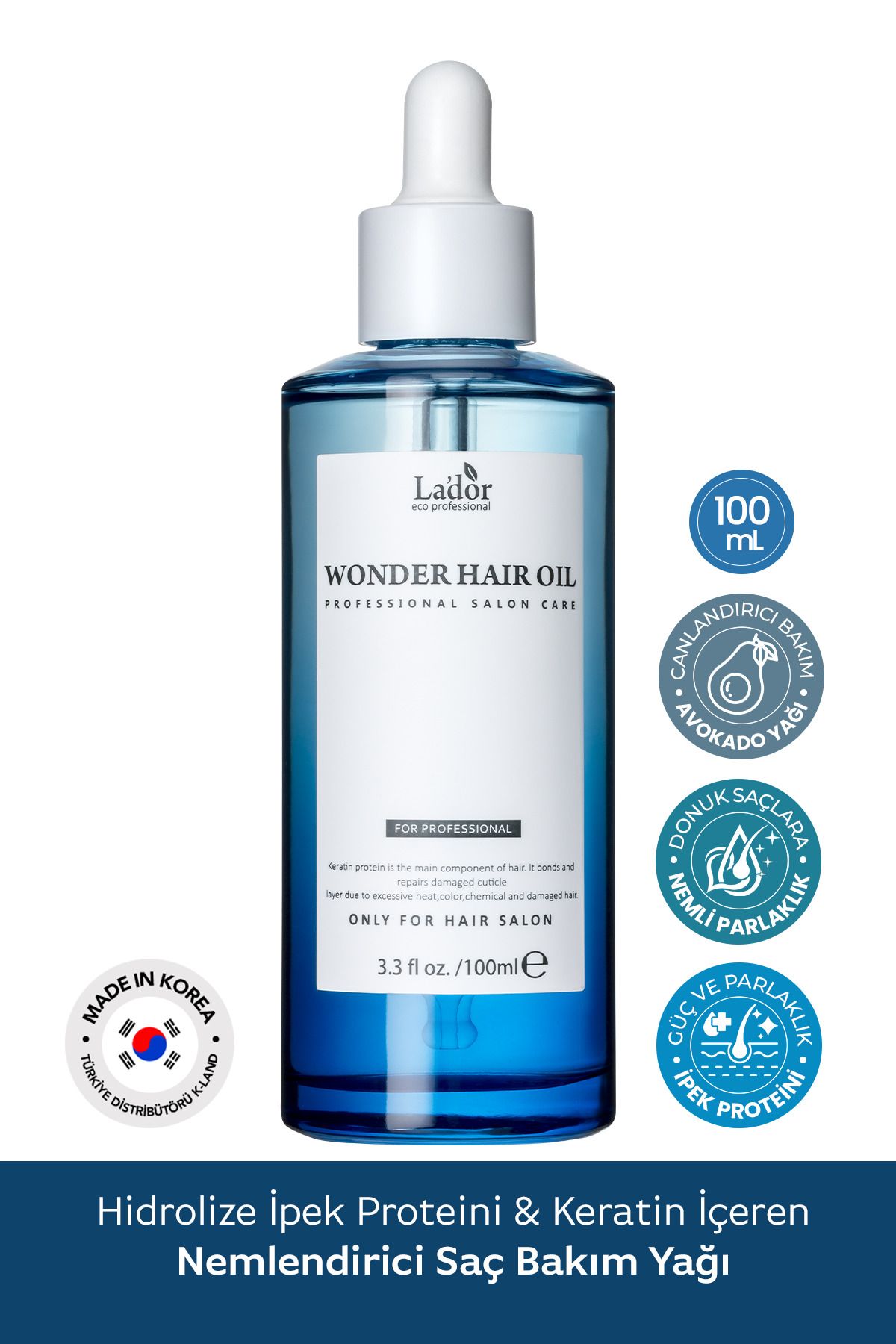 Lador-Wonder Hair Oil - 100 ml Keratin Treatment for Damaged Hair 2