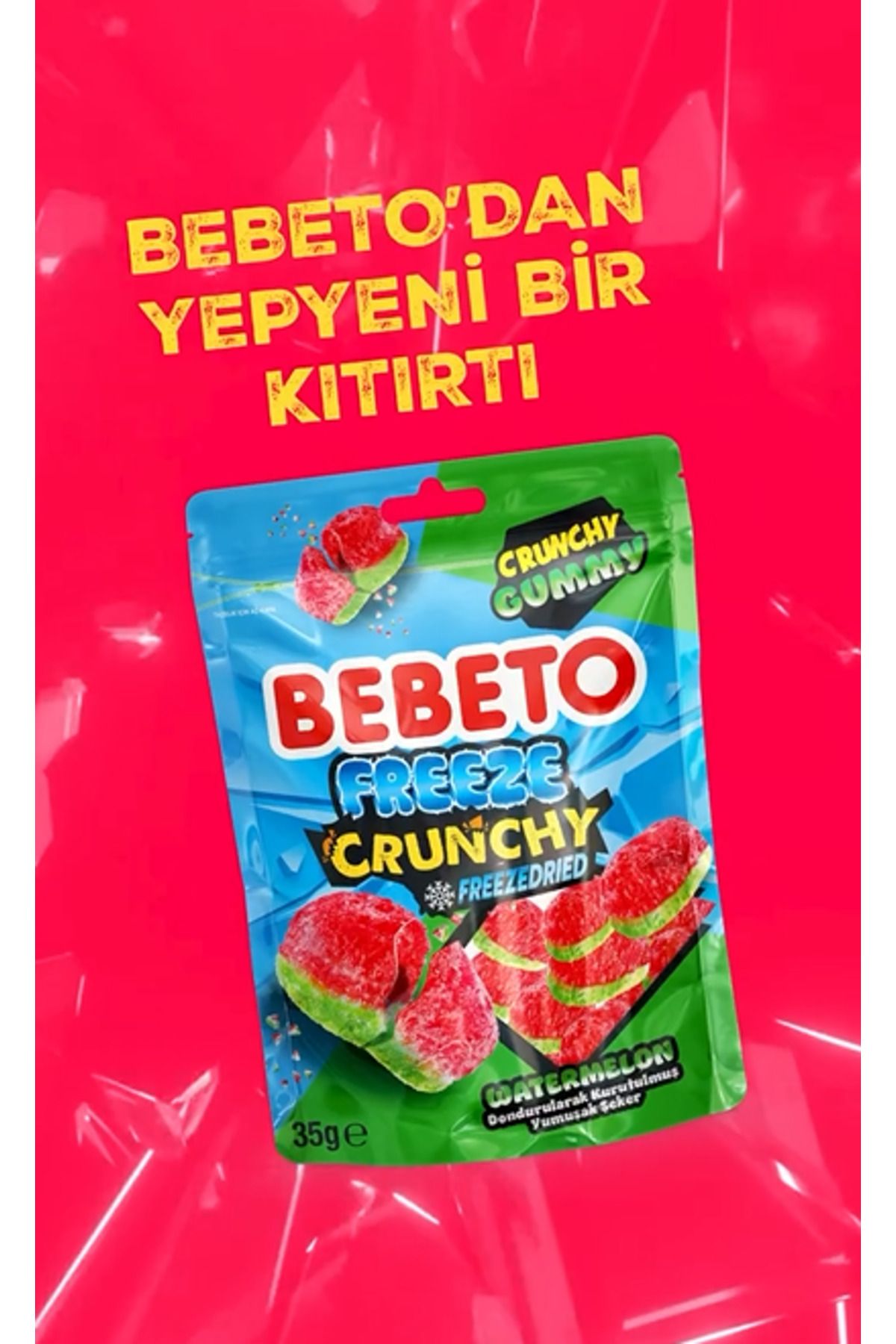 BEBETO Freeze Watermelon 35g New