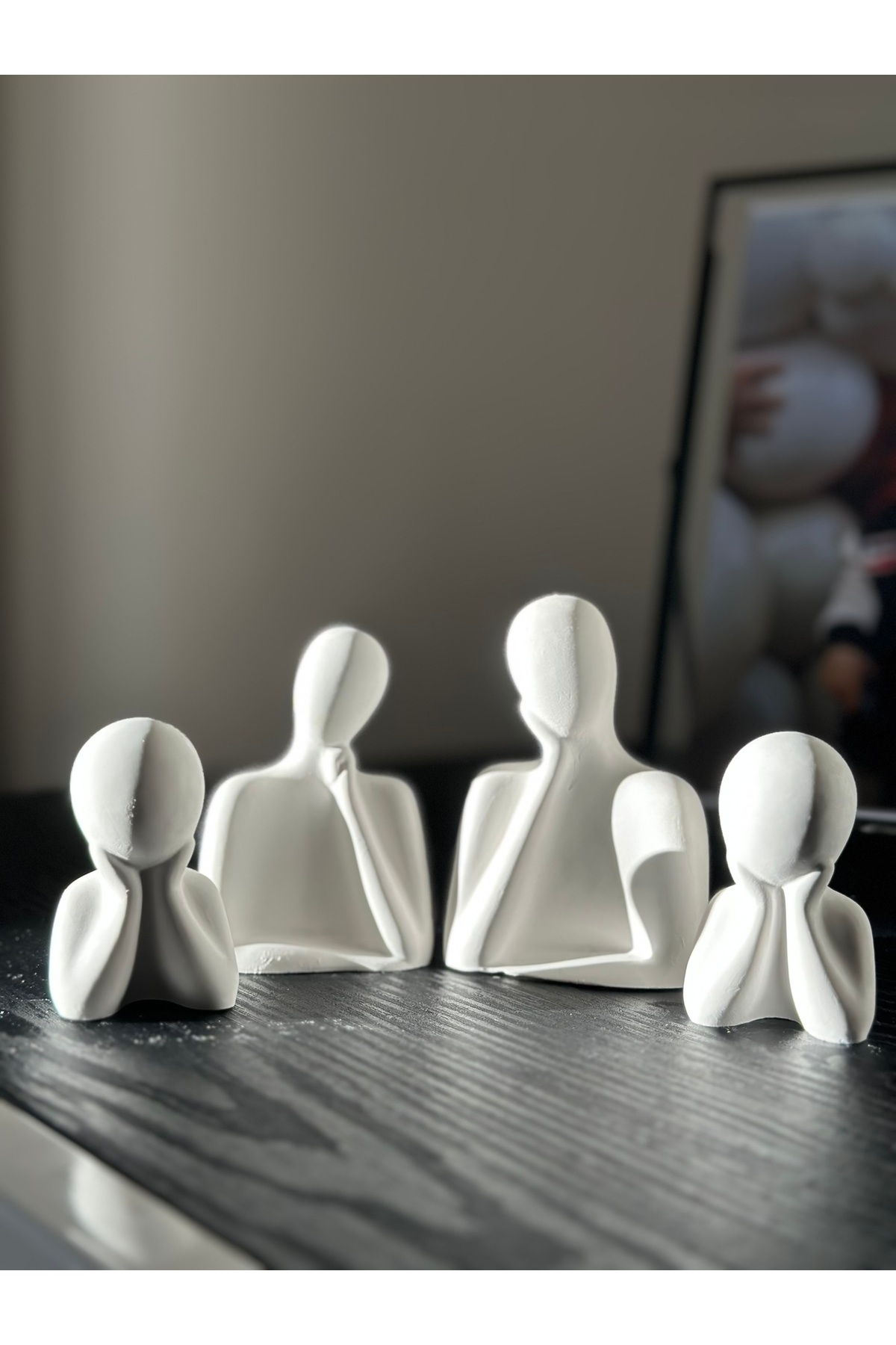 Home Dekoratif 2 Çocuklu Aile Obje | Biblo | Dekorasyon - Fiyatı, Yorumları