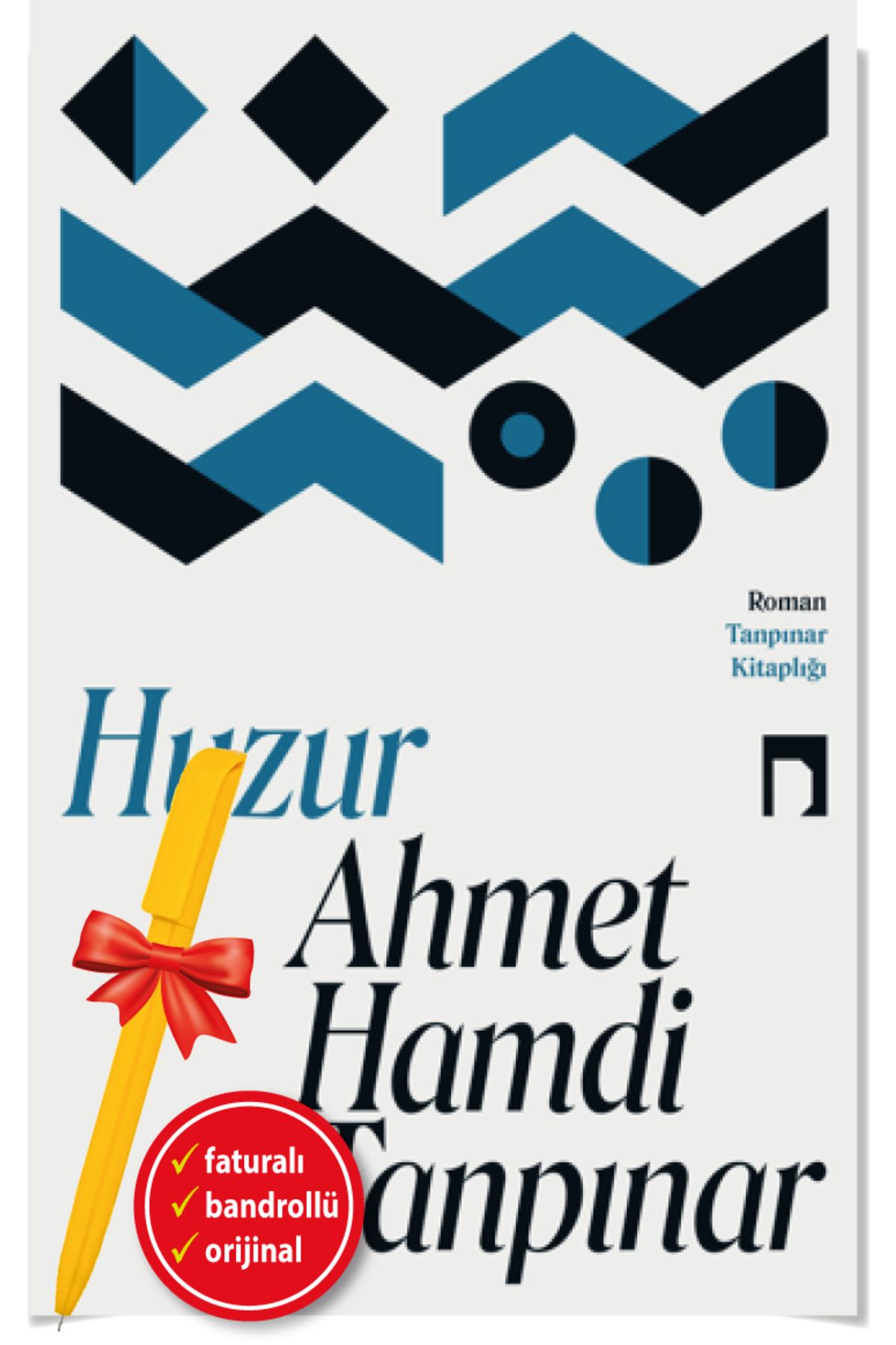 Dergah Yayınları Alfa Kalem+Huzur(Ahmet Hamdi Tanpınar)-YENİ-Türk Edebiyatı-Dergah Kitap