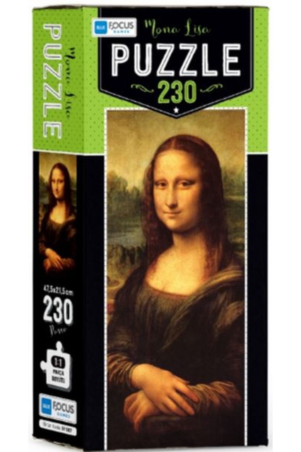 Blue Focus Yayınları Blue Focus Mona Lisa - Puzzle 230 Parça