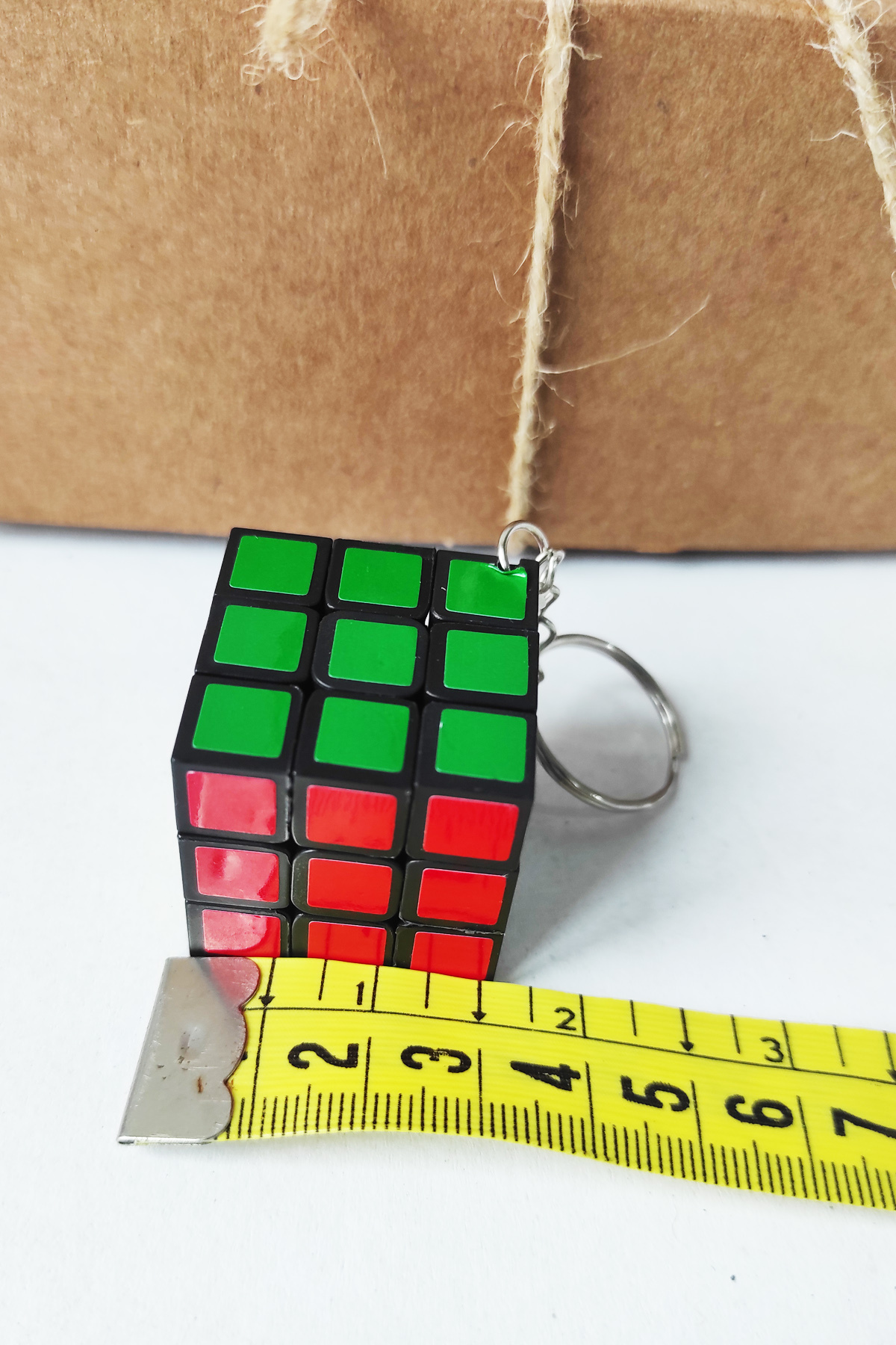 dudu kids Mini Zeka Küpü Anahtarlık -3  Cm - Oyuncak - Çanta Süsü - Doğum Günü Hediyesi fotoğrafı 2 (önizleme)