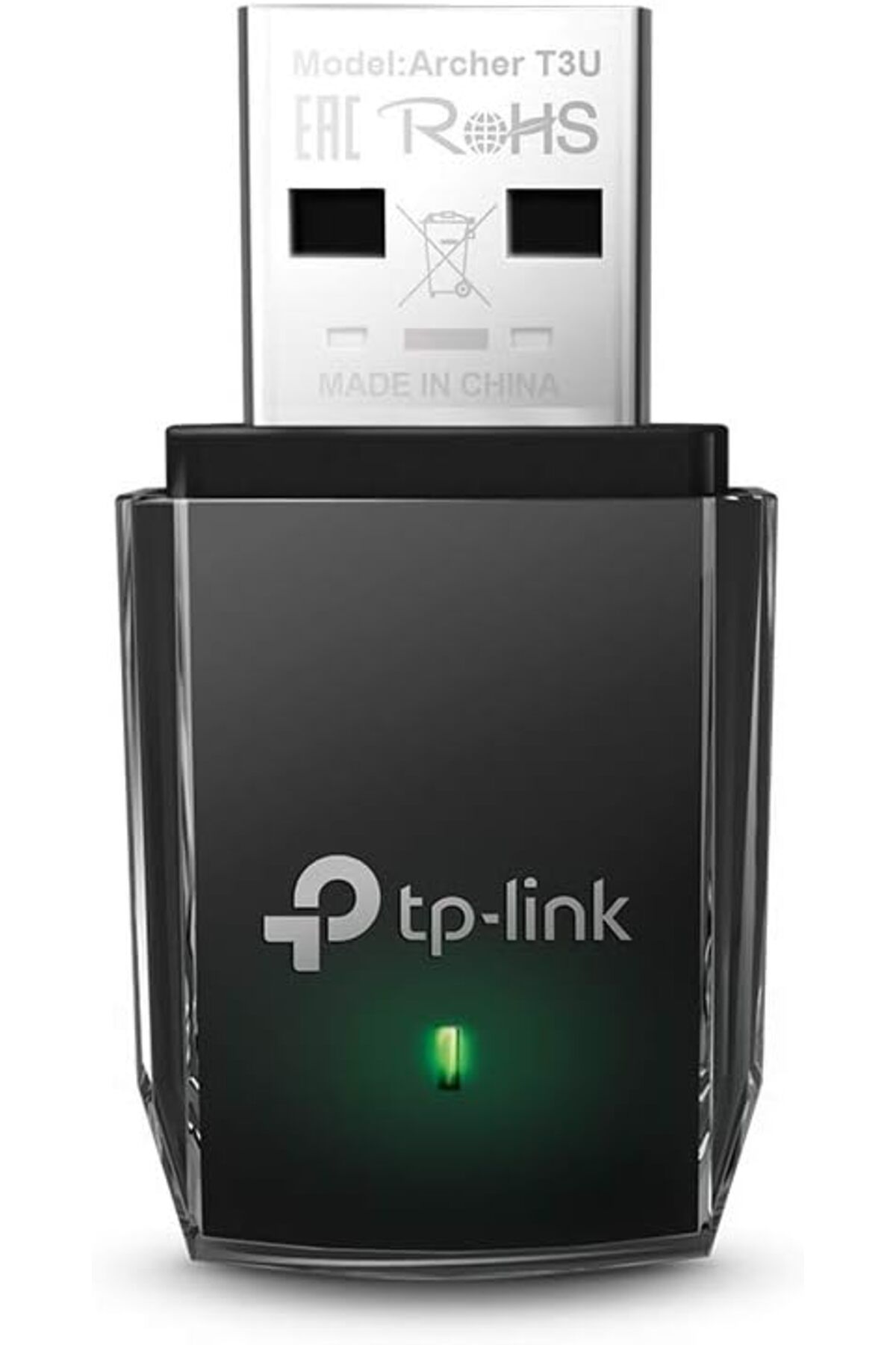 yenibagshop Archer T3U, AC1300 Mbps, Çift Bant, USB 3.0, MU-MIMO, Mini Wi-Fi 5 USB Adaptör