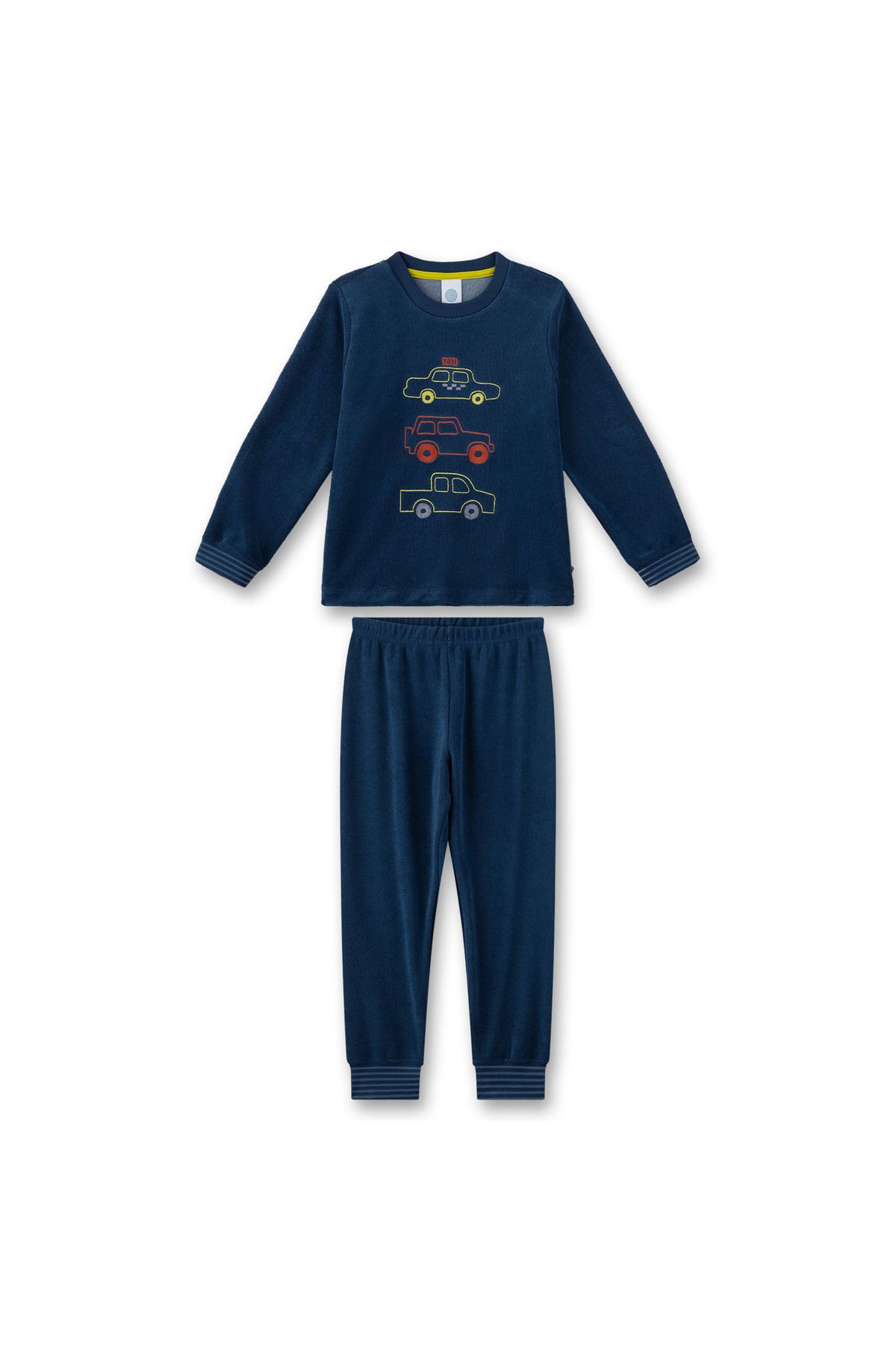 Sanetta-Jungen Schlafanzug - Nachtwäsche, Pyjama, lang,Terry, Motiv 1