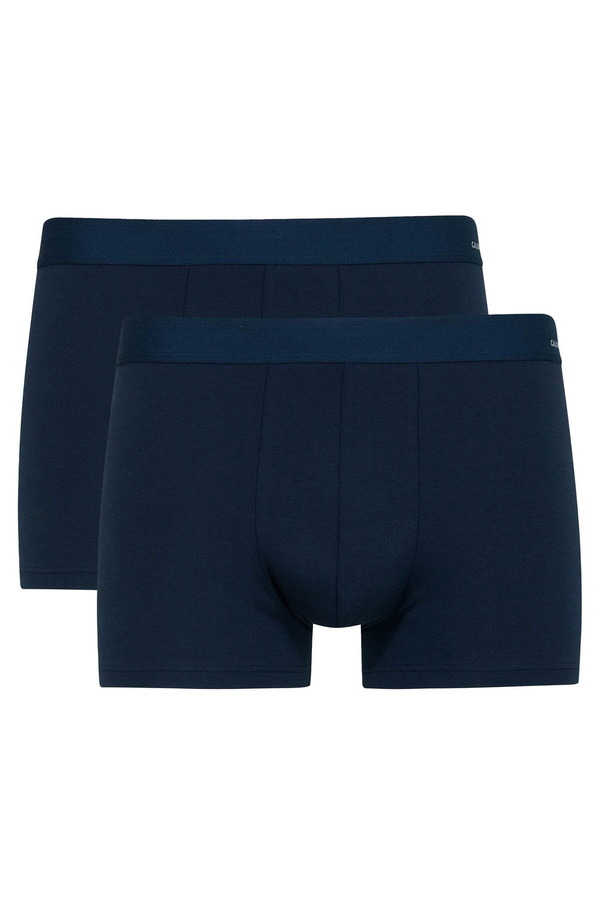 Calida-Herren Boxershorts, 2er Pack - Cotton Code, Elastikbund, Activity Cotton 5
