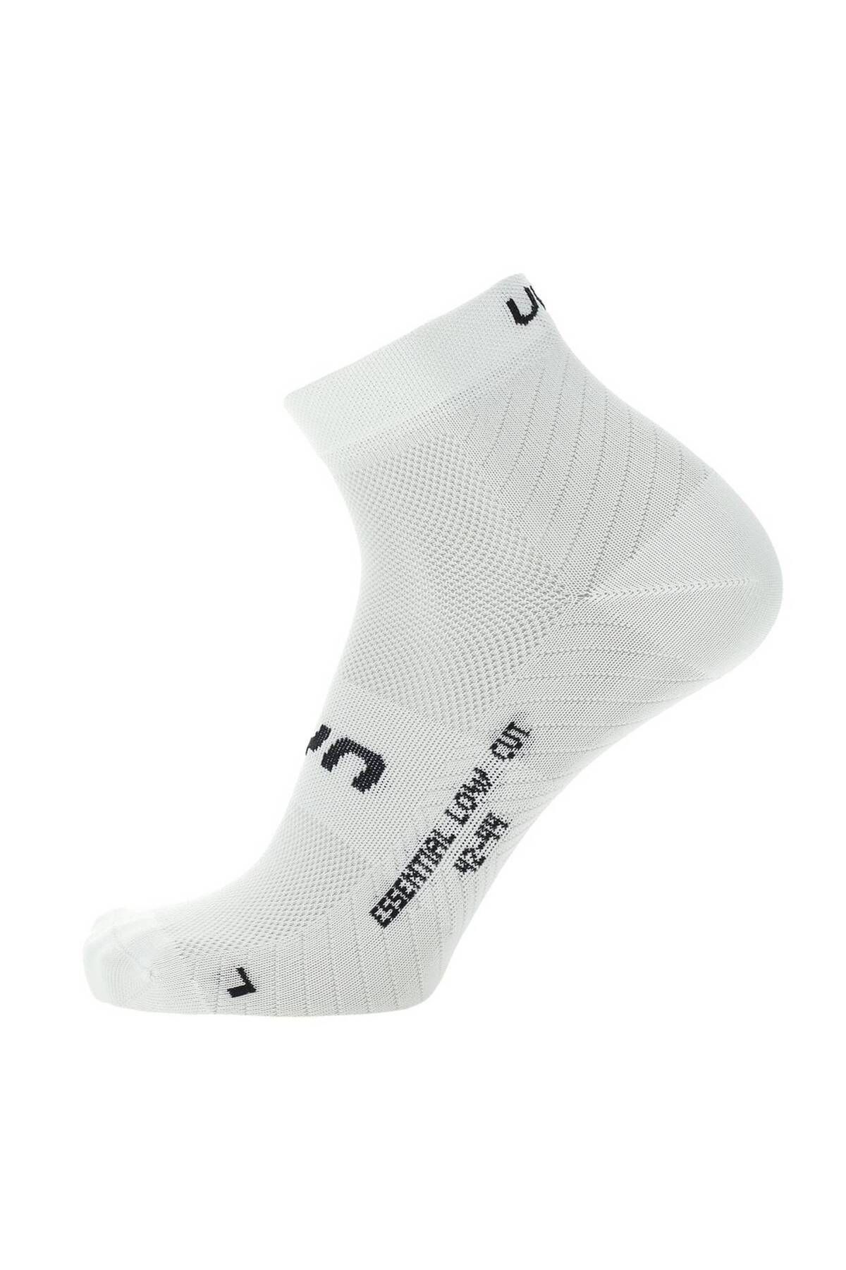 UYN-Unisex Quarter Socken, 4er Pack - Essential Low Cut Socks, Logo, einfarbig 8