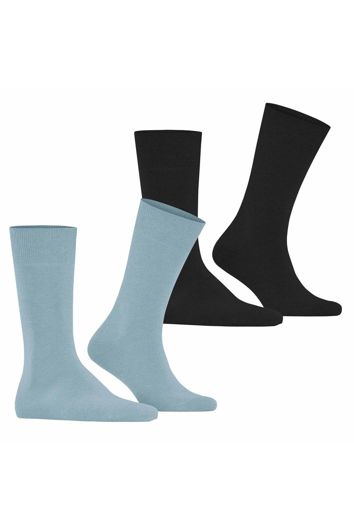 Burlington-Herren Socken Everyday 2er Pack - Baumwolle, Uni,  Onesize, 40-46 4