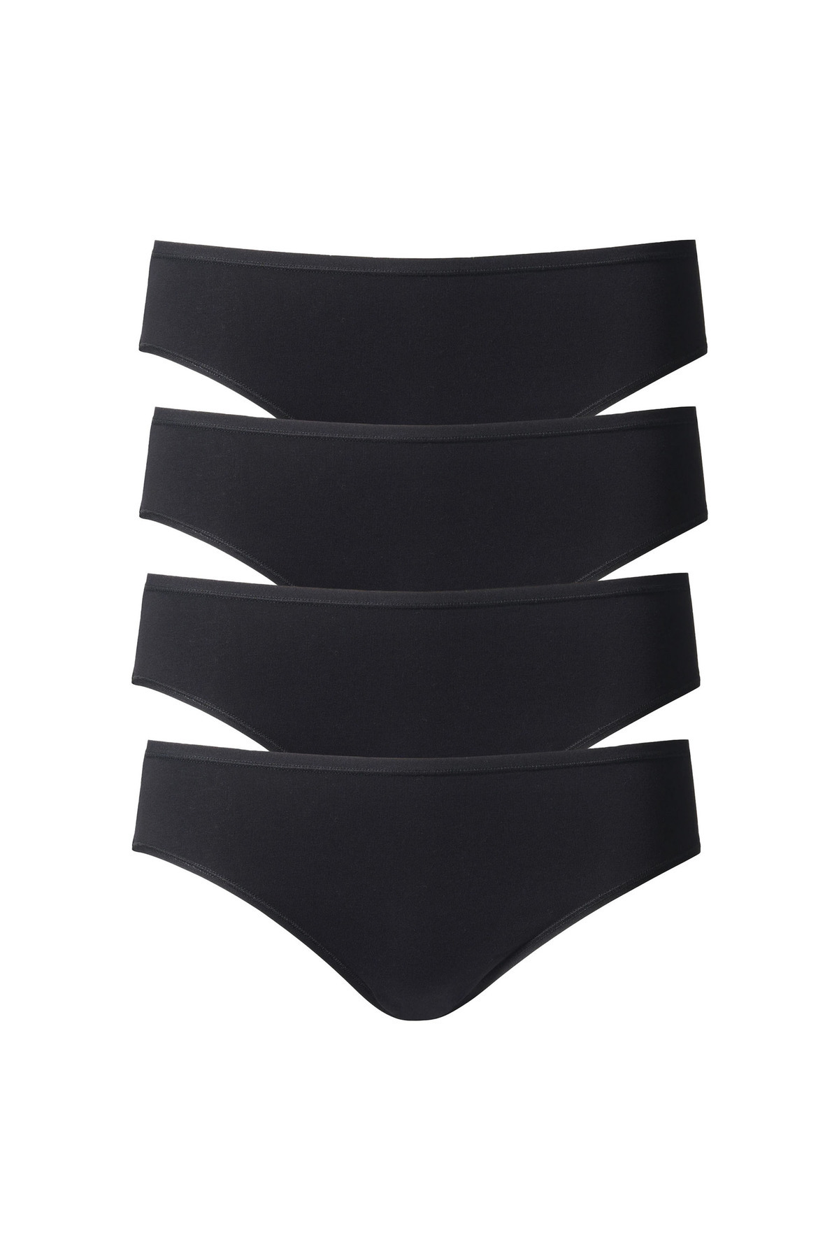 Calida-Damen Slips, 4er Pack - Benefit Women, Jersey, einfarbig 1