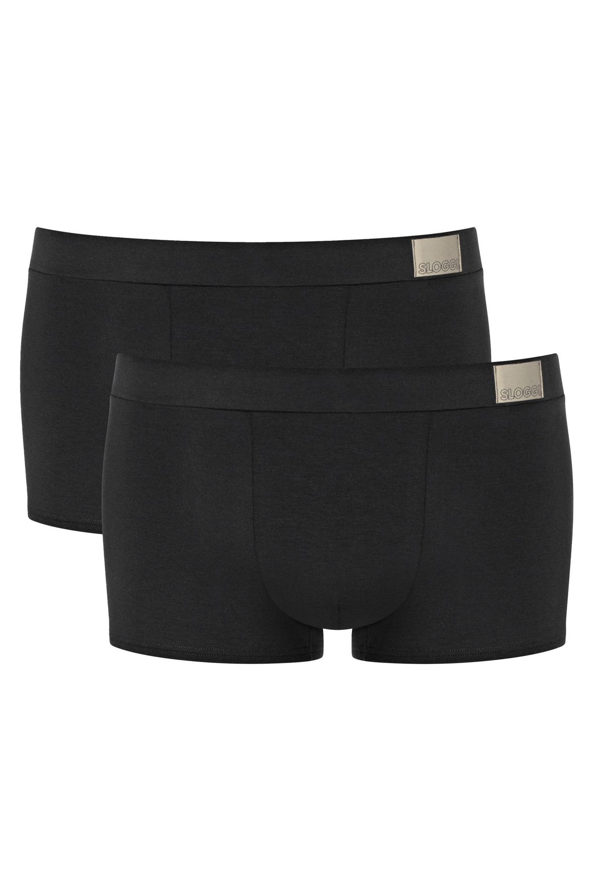 SLOGGI-Herren Hipster, 2er Pack - GO Natural Hipster C2P, Boxershorts, Cotton Stretch 1