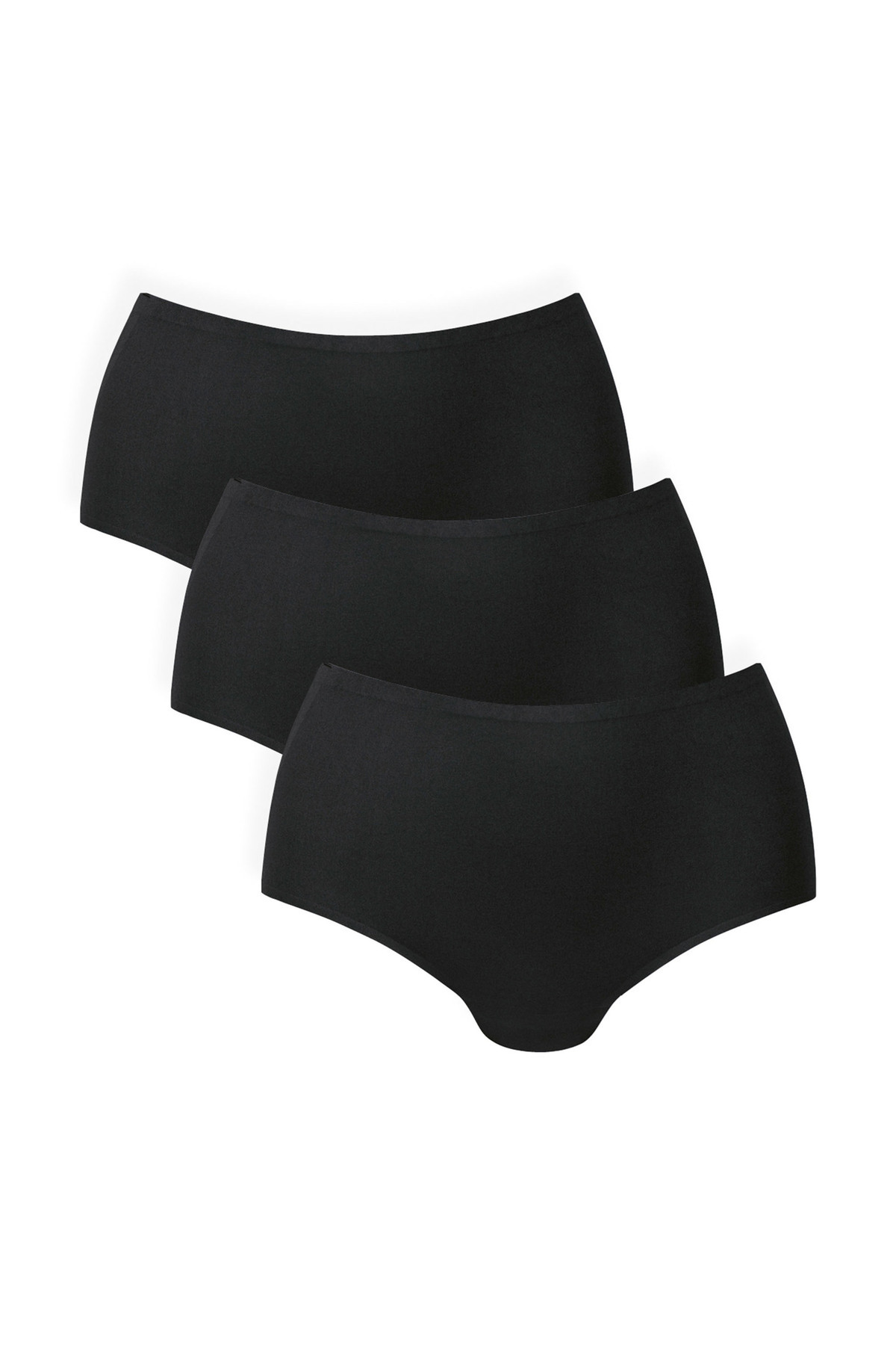Anita-(Since 1886) Damen Slips, 3er Pack - Essentials High Waist Briefs, Mikrofaser, nahtlos, einfar 1