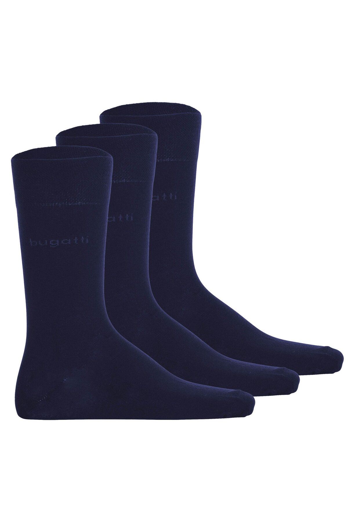 BUGATTI-Herren Socken, 3er Pack - Socks Soft Cotton Uni Basic 4