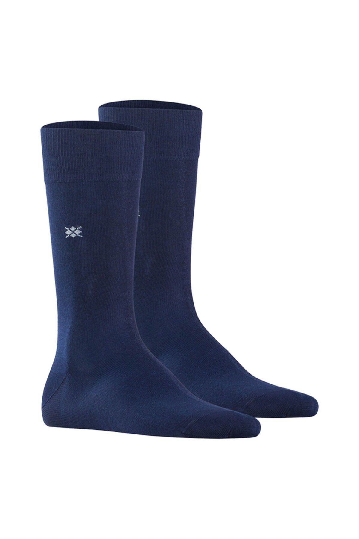 Burlington-Herren Socken 2er Pack - DUBLIN, Kurzstrumpf, Logo, One Size, einfarbig 7