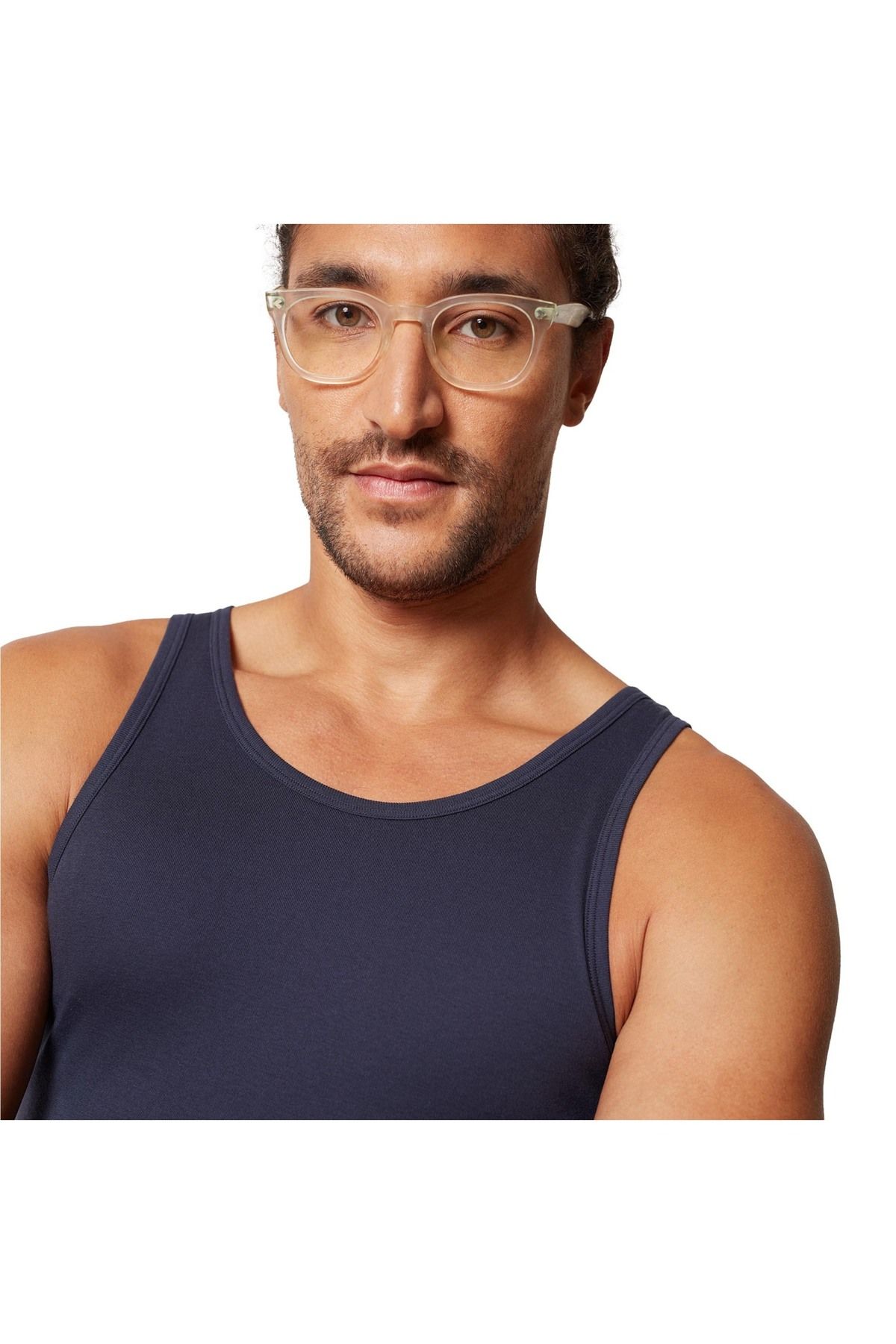 Skiny-Herren Unterhemden, 2er Pack - Tank Top DP, ärmellos, Feinripp, Baumwolle 7
