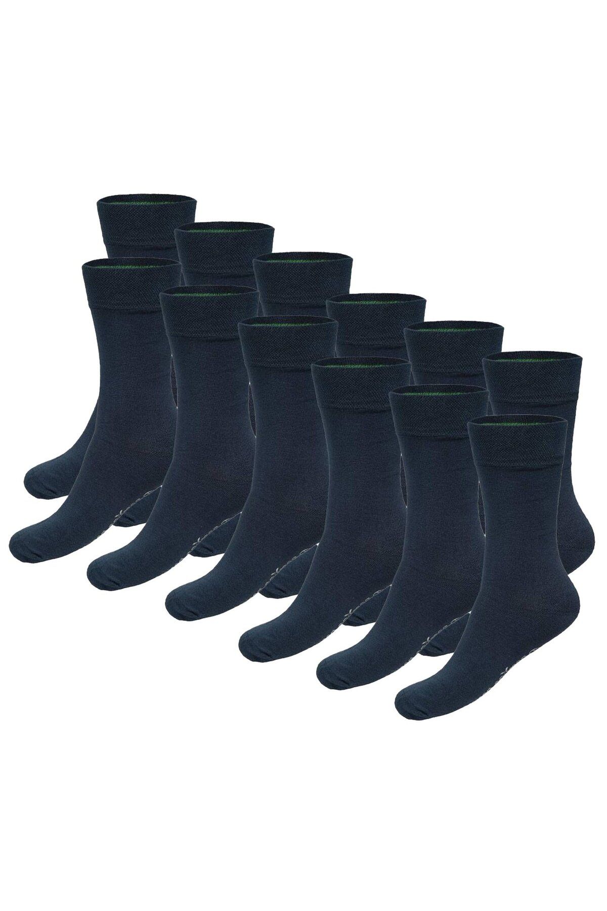 Bamboo Basics-Unisex Socken, 12er Pack - BEAU Anklet Socks, Kurzsocken, einfarbig 1