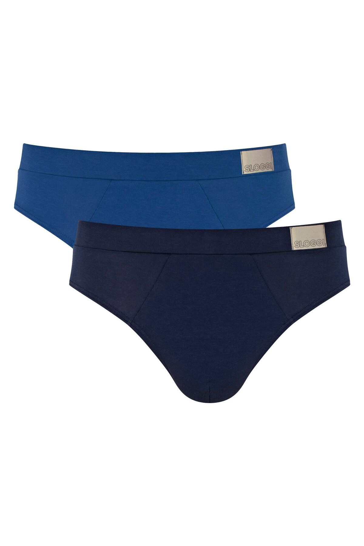 SLOGGI-Herren Slips, 2er Pack - GO Natural Brief C2P, Unterhose, Cotton Stretch 8