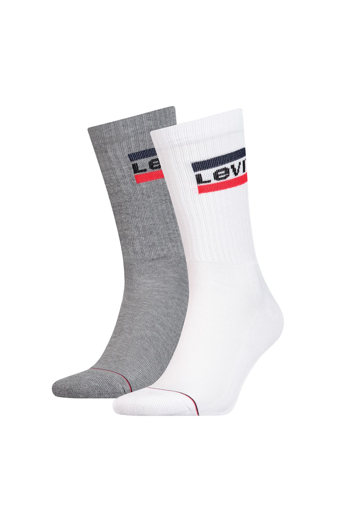 Levi's-LEVI´S Unisex 6er Pack Sportsocken - Regular Cut SPRTWR, Logo, einfarbig 2