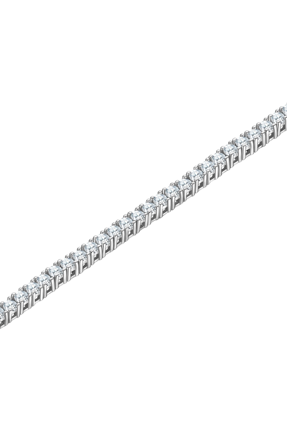 Trilani-Silberarmband Armband Sterling Silber Zirkonia weiß 2