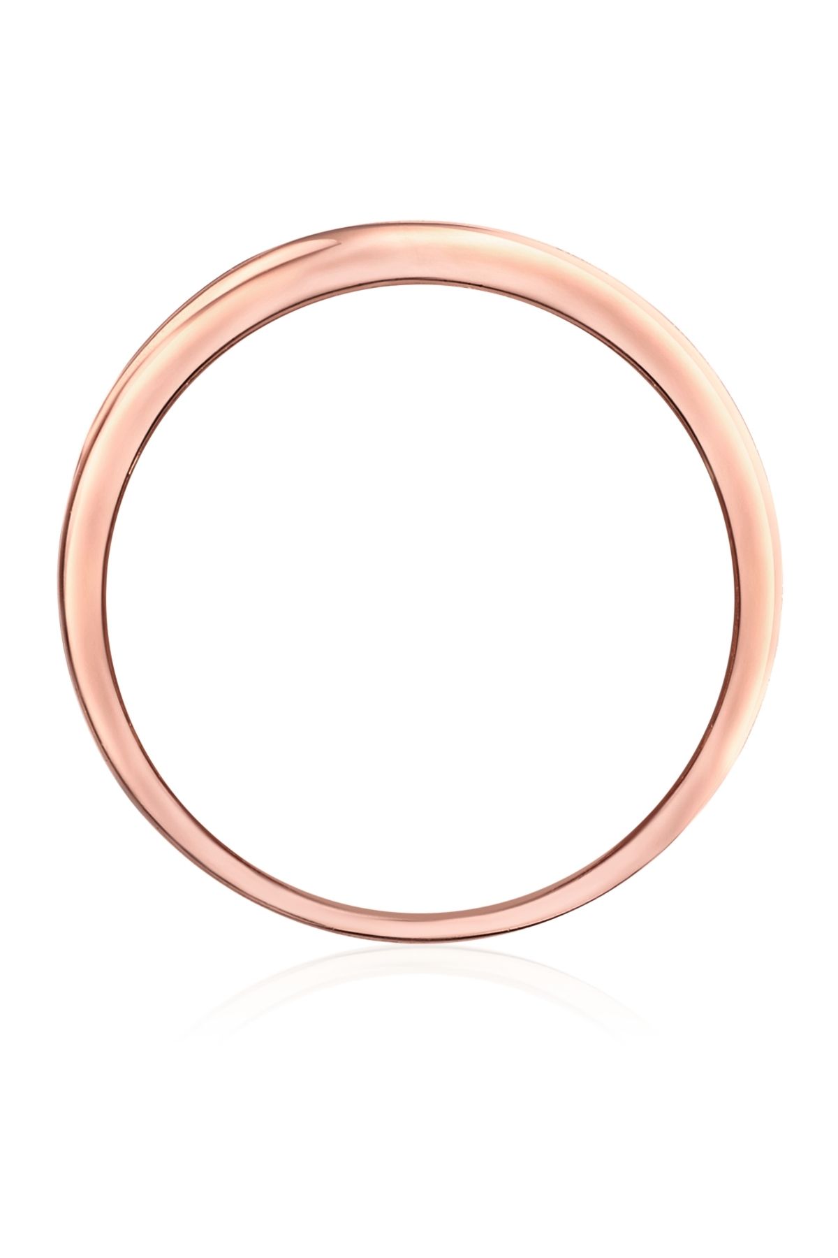 Trilani-Silberring Ring Sterling Silber roségold Zirkonia weiß 4