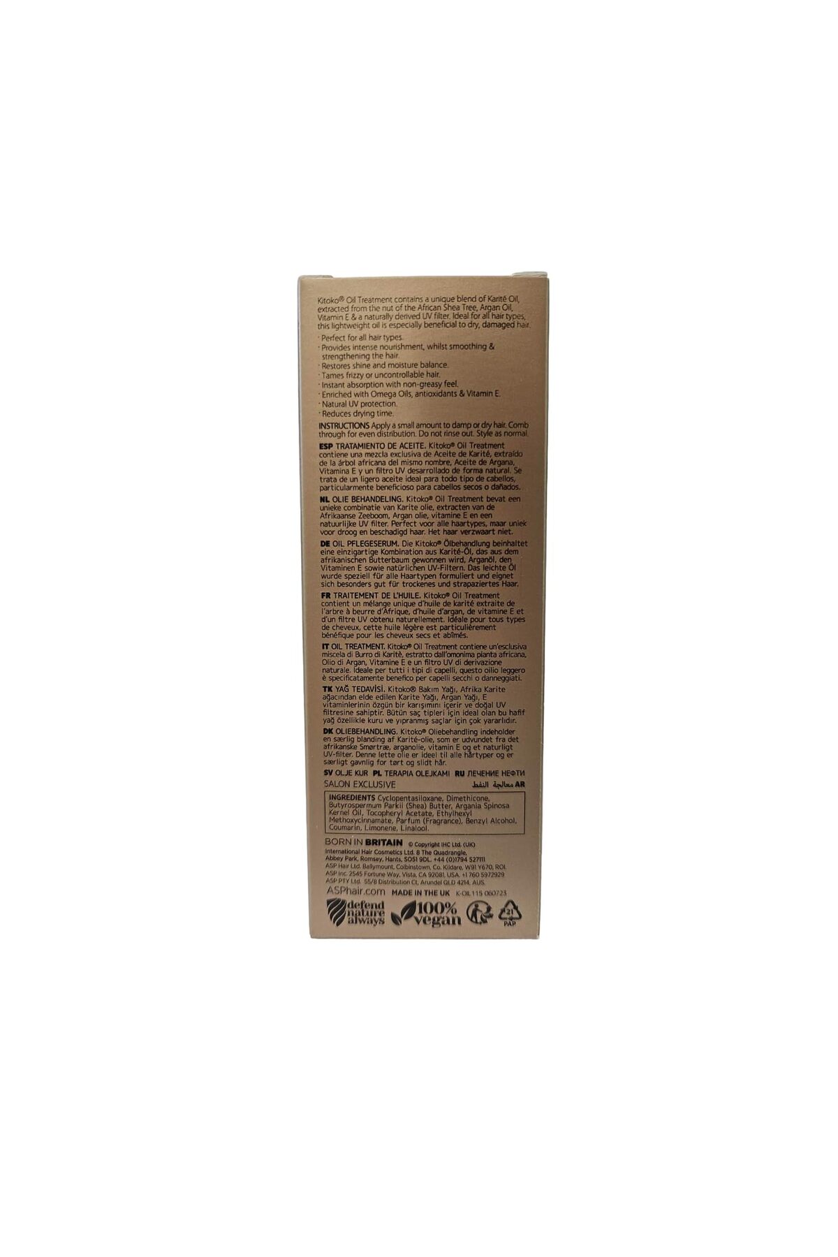 روغن آرگان کیتوکو 115 میلی لیتر — P5055786201856 — تصویر 2 از 4