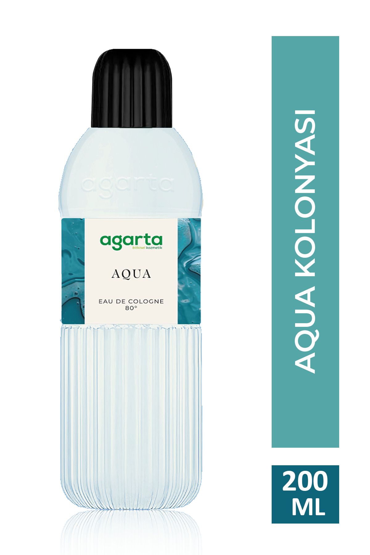 Agarta 80° Aqua Kolonya 200 ml Pet Şişe