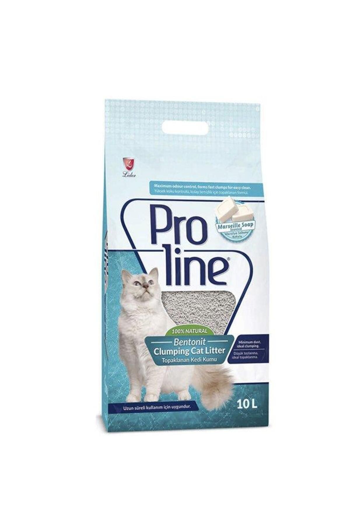 Pro Line Proline Bentonit Kedi Kumu Sabun Kokulu 10 Lt