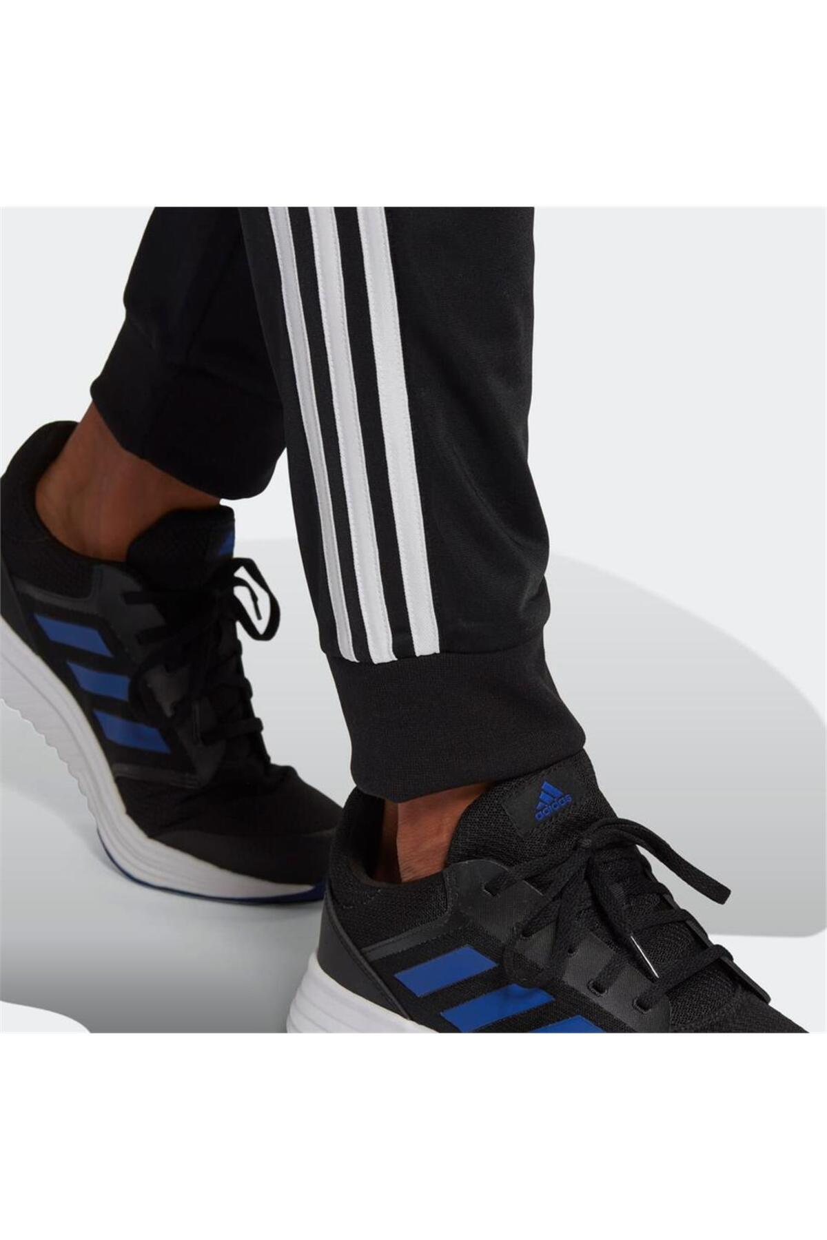 adidas Primegreen Essentials Erkek Siyah Eşofman Takımı (GK9651) görsel 4