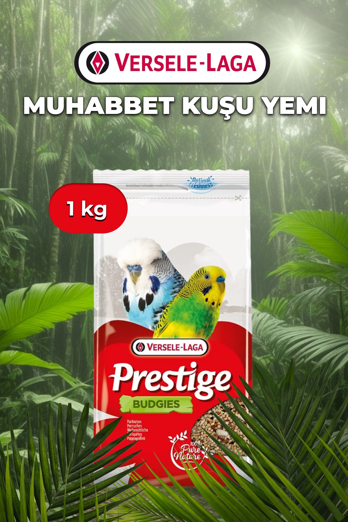 Versele Laga Prestige Budgies Muhabbet Kuşu Yemi 1 Kg