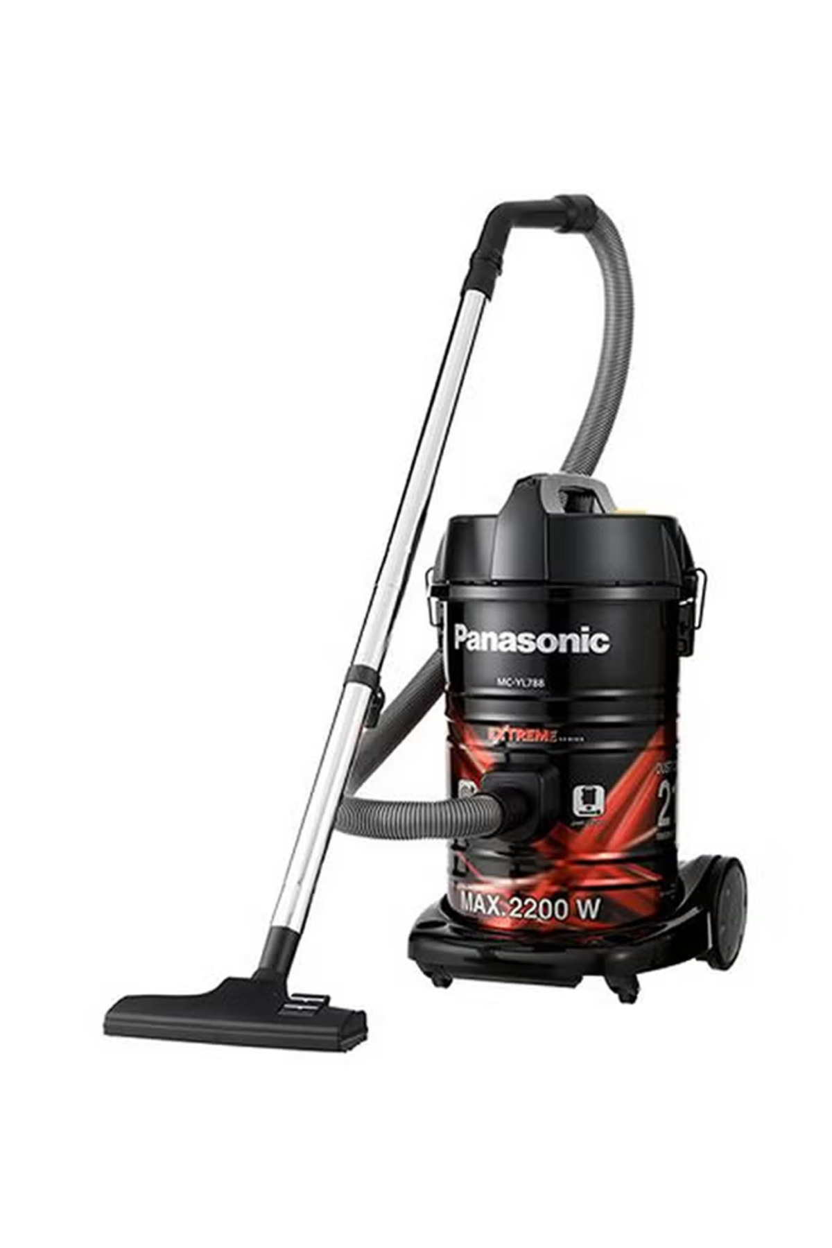 Panasonic Drum Vacuum Cleaner 21 L 2200 W MC-YL788R747 Black