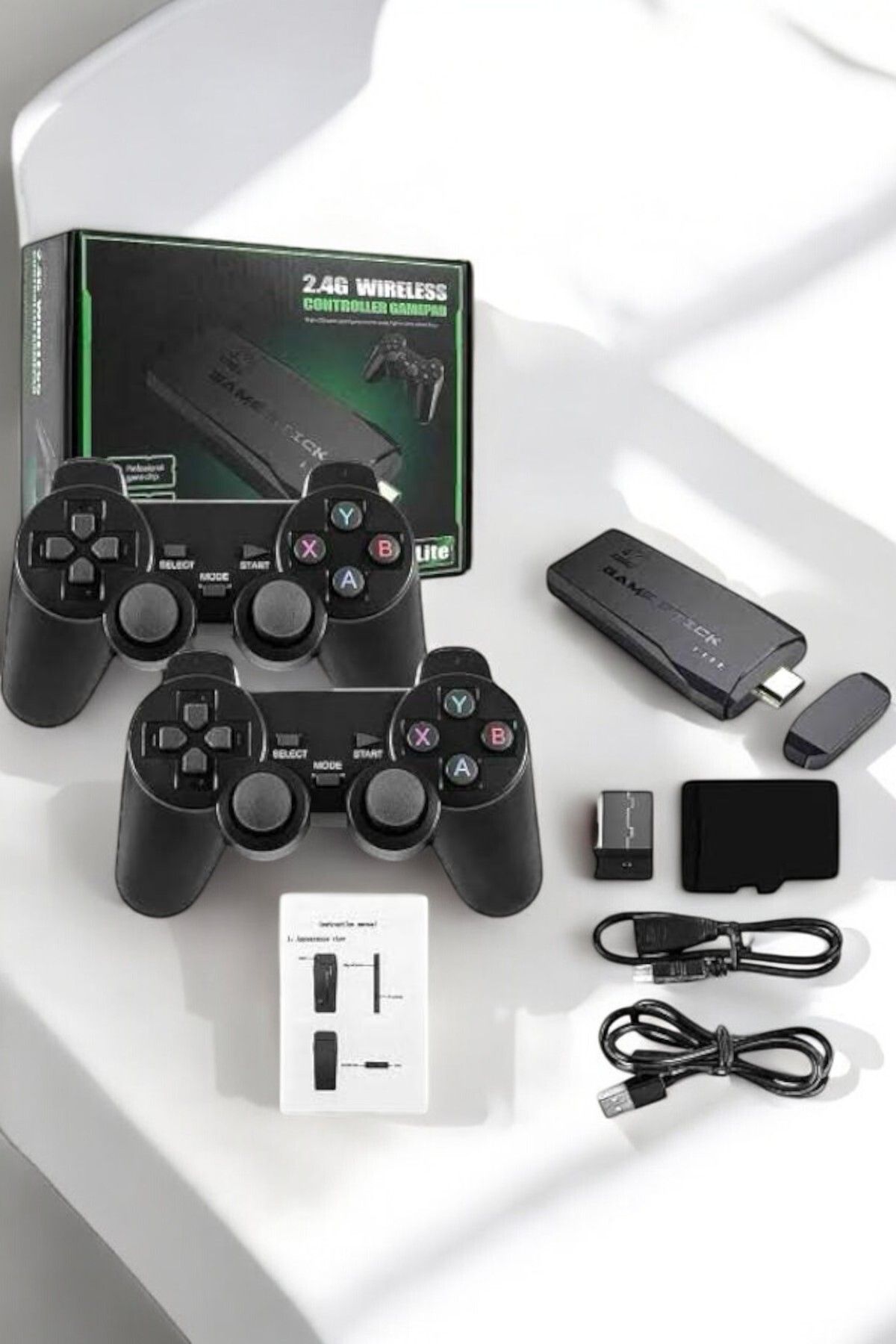 BellaThec-The New Generation of Retro Games! Wireless Dual Joystick Game Stick with 2000 Games! 5