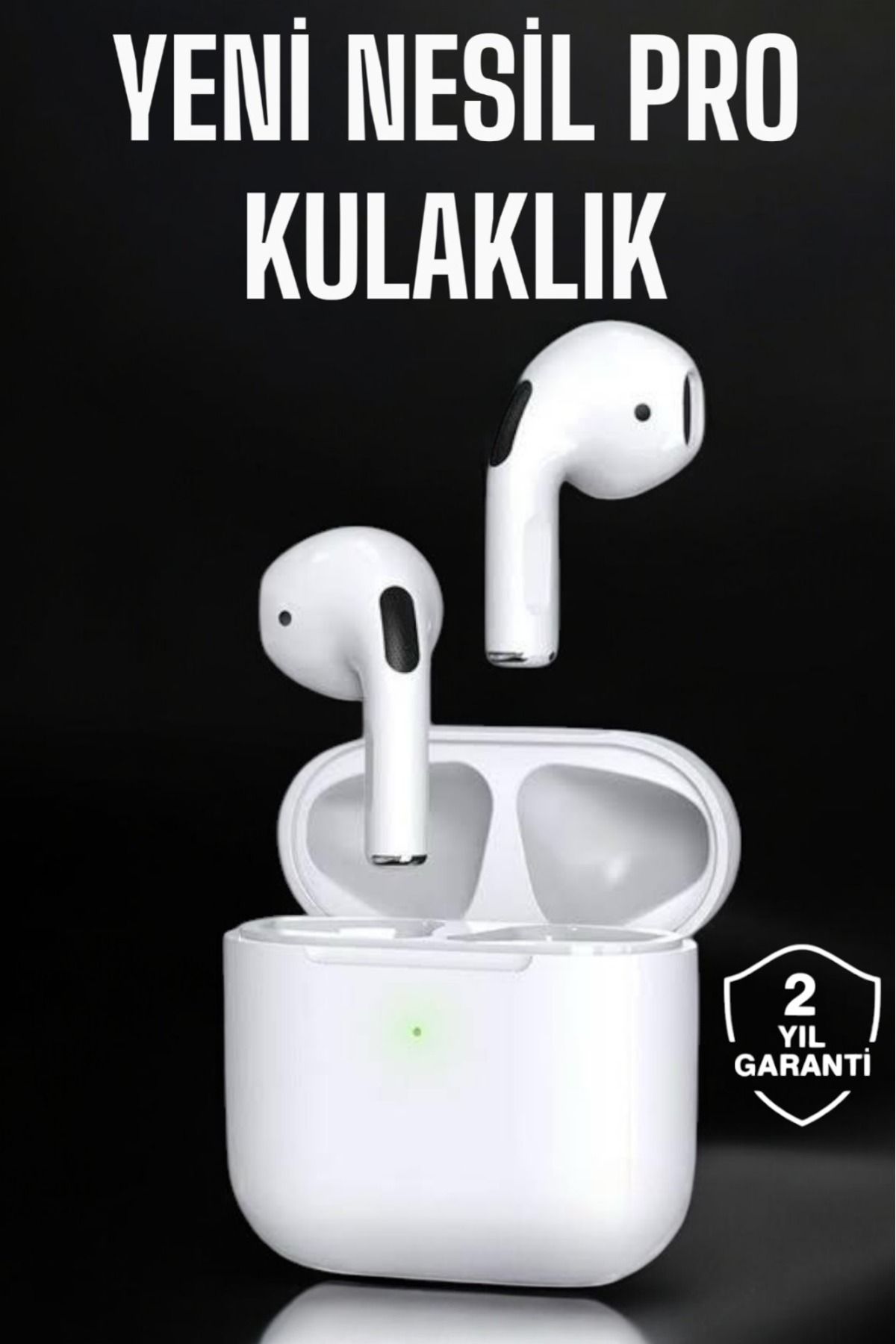 esey ticaret Beyaz Yeni Nesil Pro Bluetooth Kulaklık Yüksek Ses Kaliteli ANC Özelliği