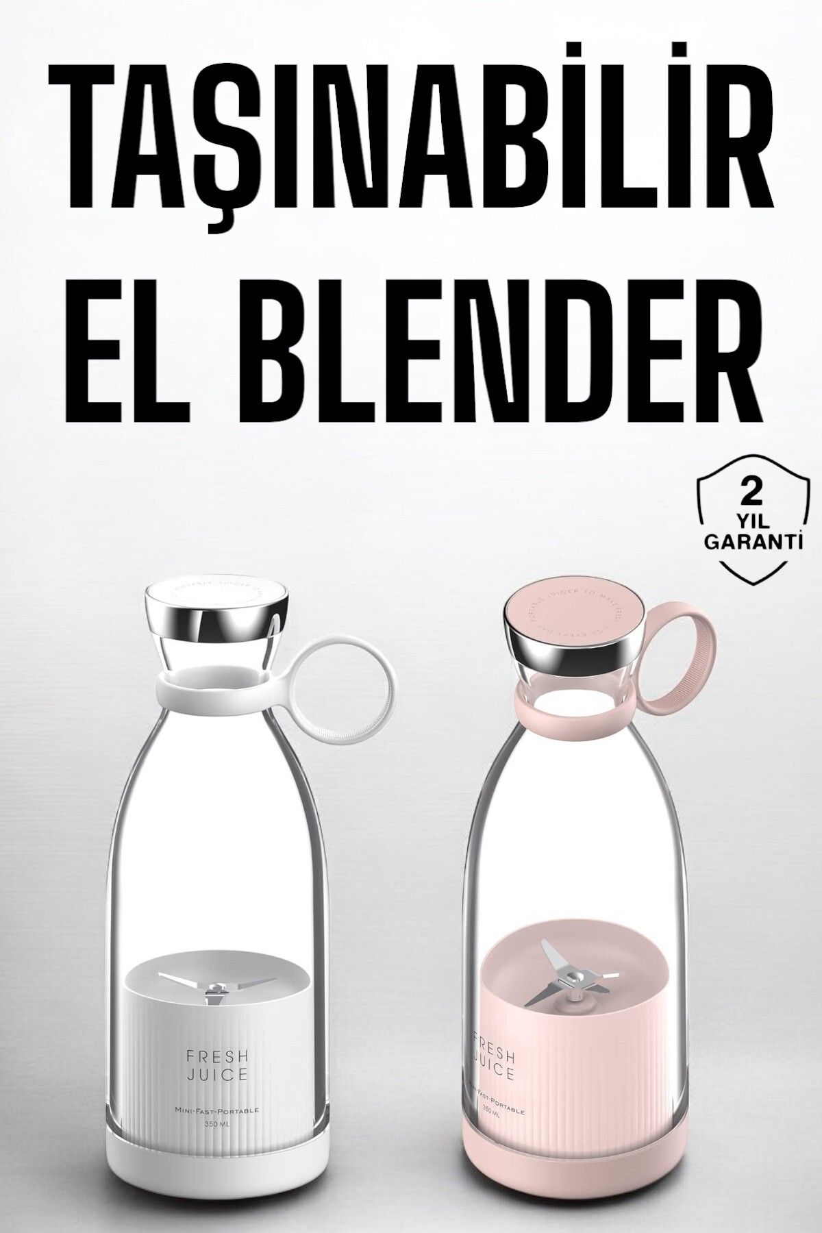 teknodayım El Blender Taşınabilir Meyve Blender Şarj Edilebilir Taşınabilir Blender Elektrikli