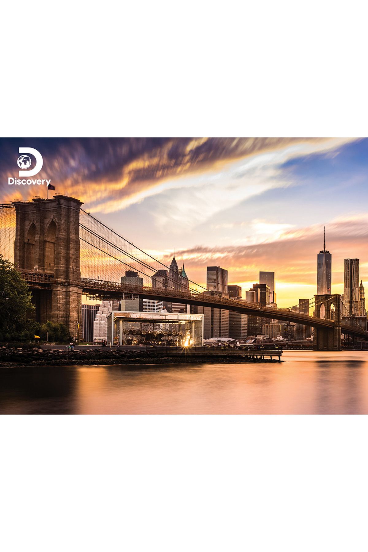 Prime 3D Discovery Brooklyn Köprüsü Yetişkin Puzzle 300 Parça 120