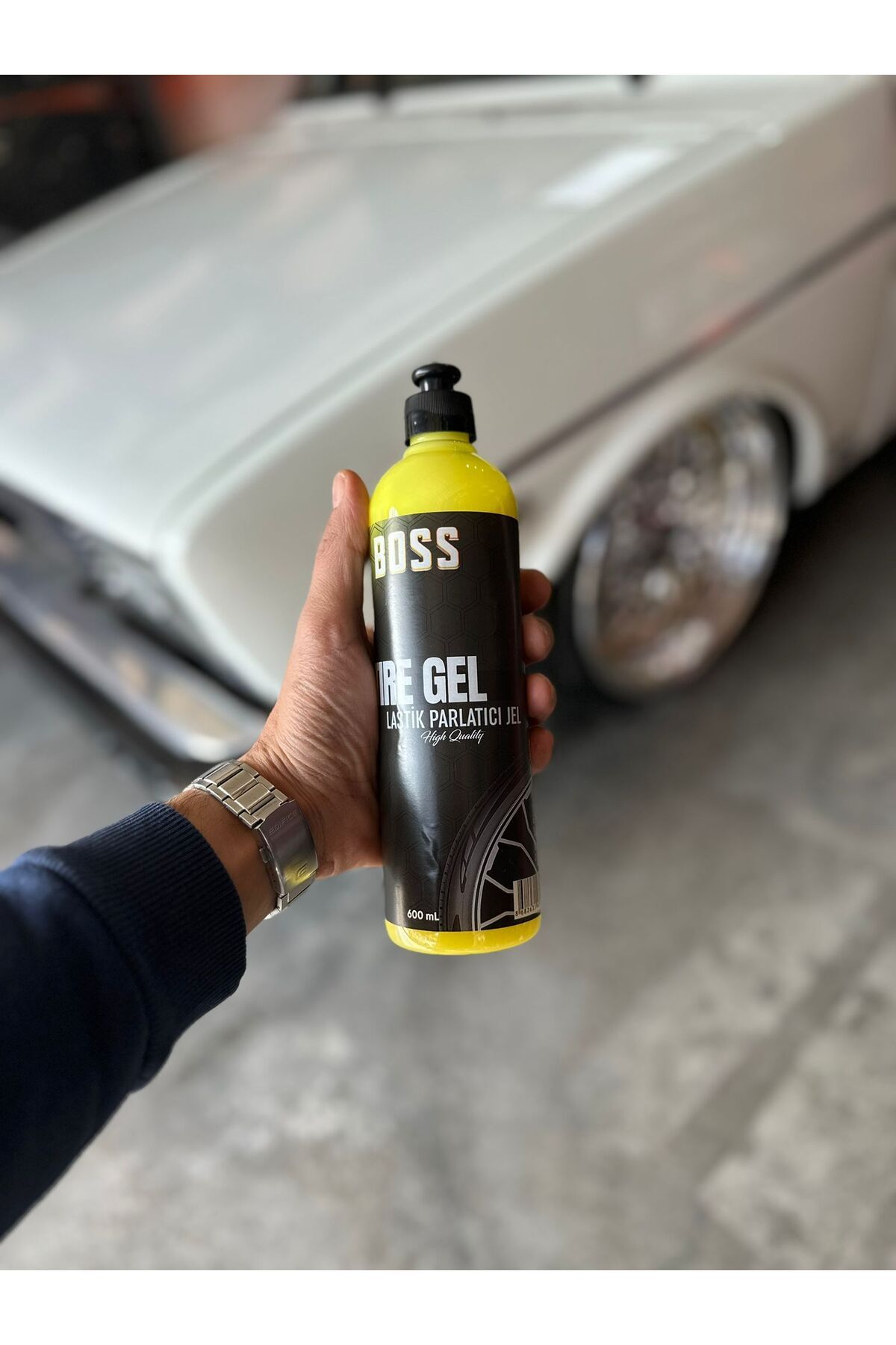 Pro Boss Car LASTİK PARLATICI JEL 600 ml