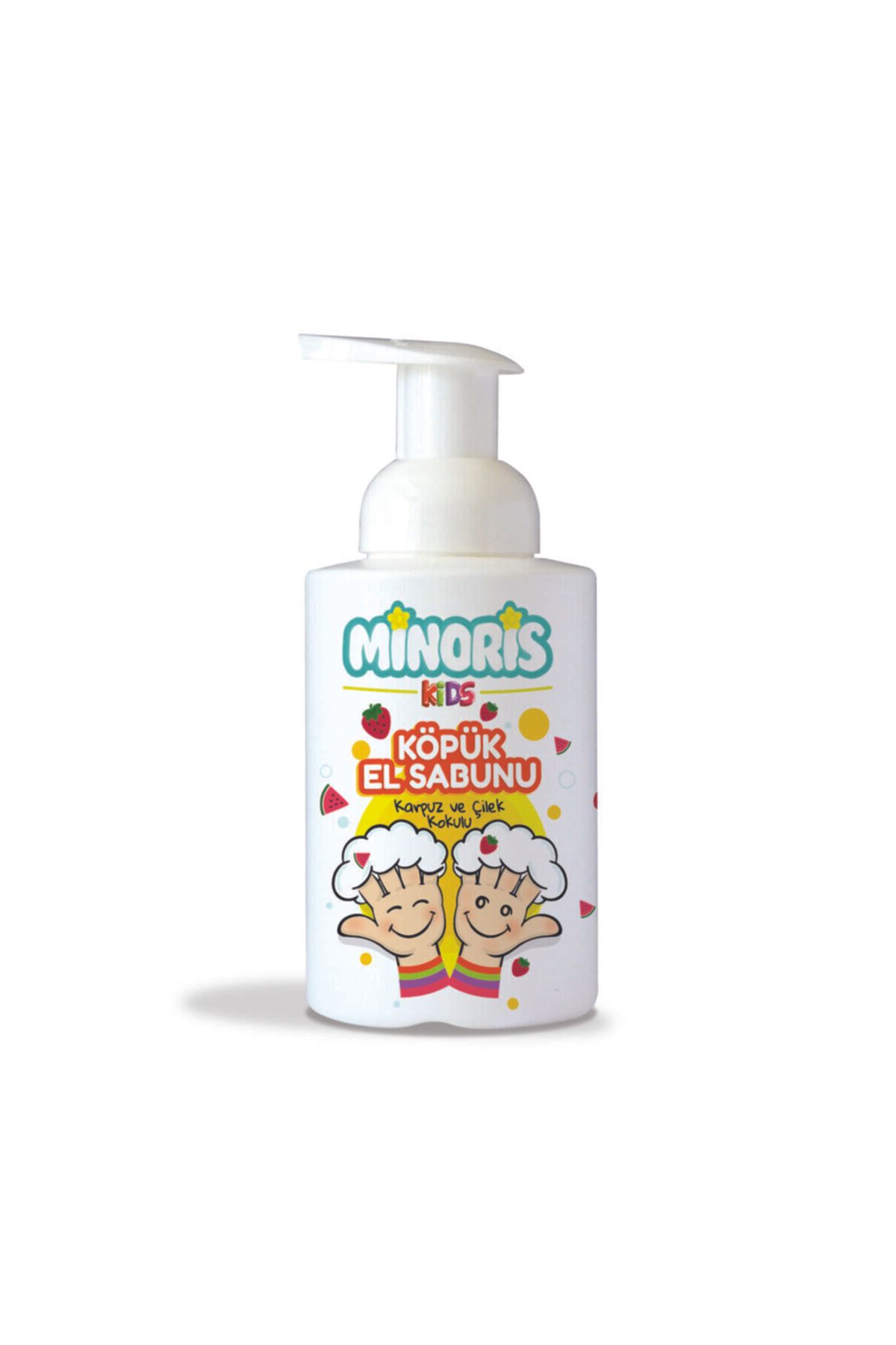 Minoris Kids Organik Köpük Sabun 300ml Karpuz Çilek Kokulu